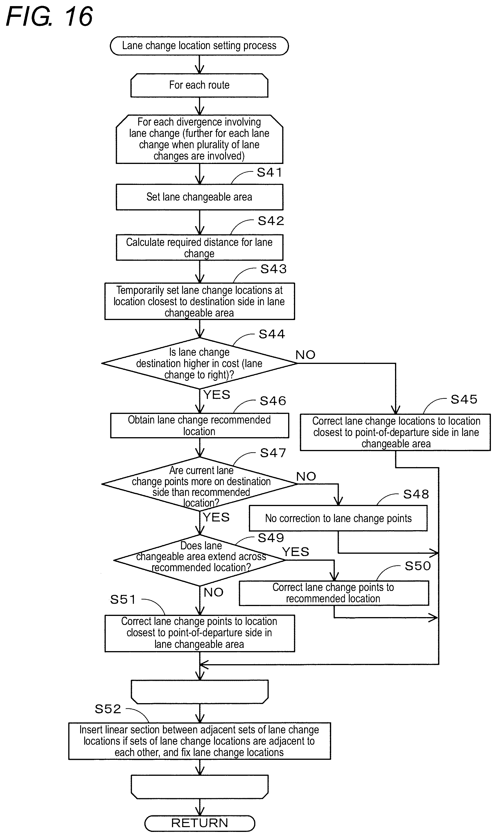 Patent US12365342 Figure 16 – Drive assistance device and computer program