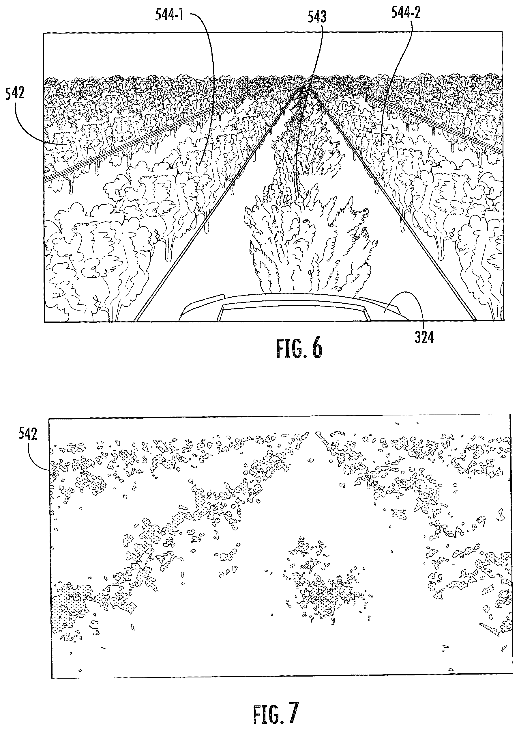Patent US12365347 Figure 5 – Vehicle row follow system