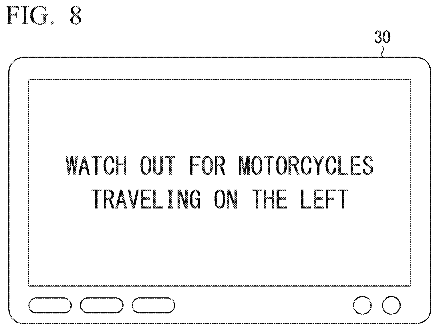 Patent US12365357 Figure 8 – Driving assistance device, driving assistance method, and storage medium