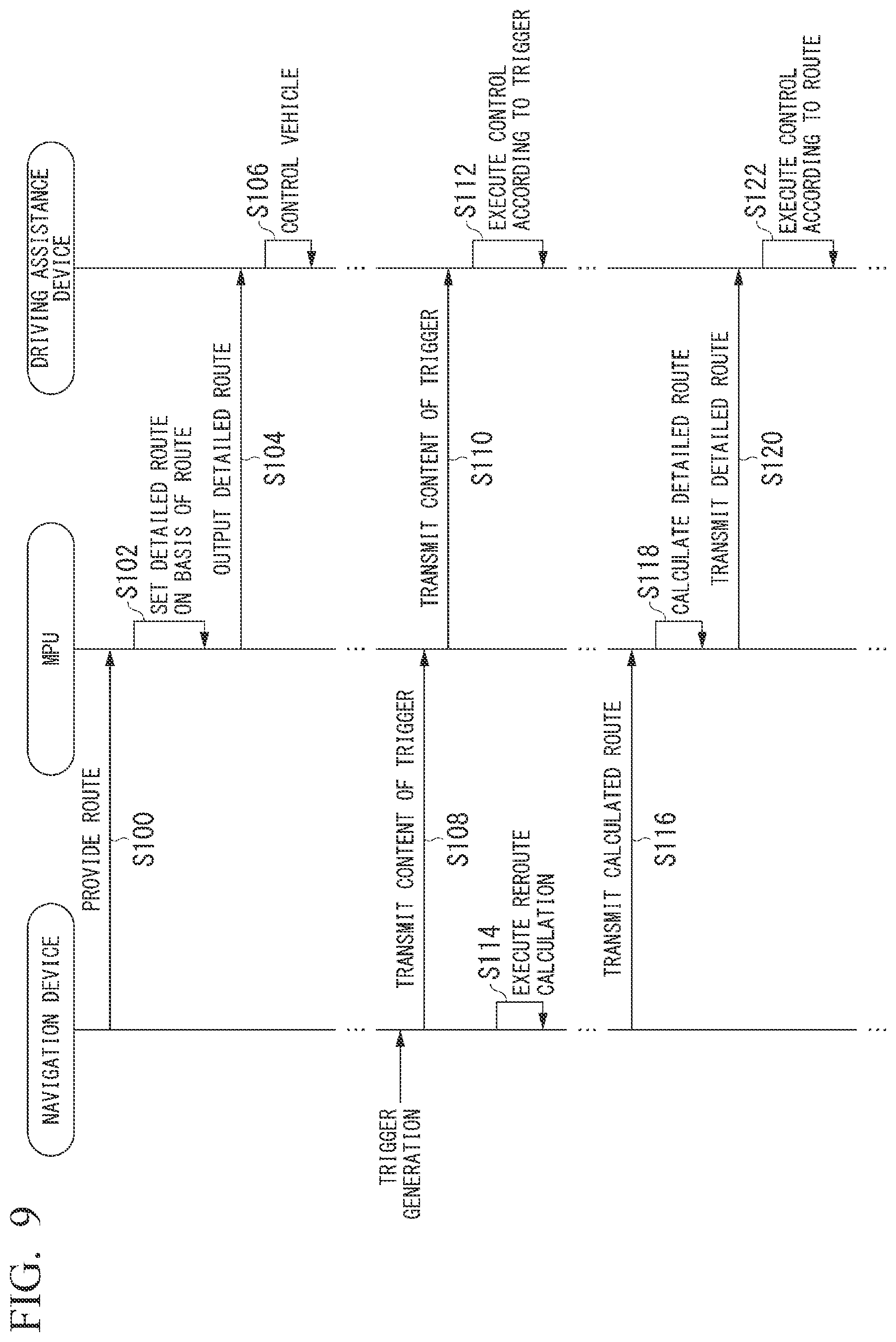 Patent US12365360 Figure 9 – Vehicle system, control method, and storage medium