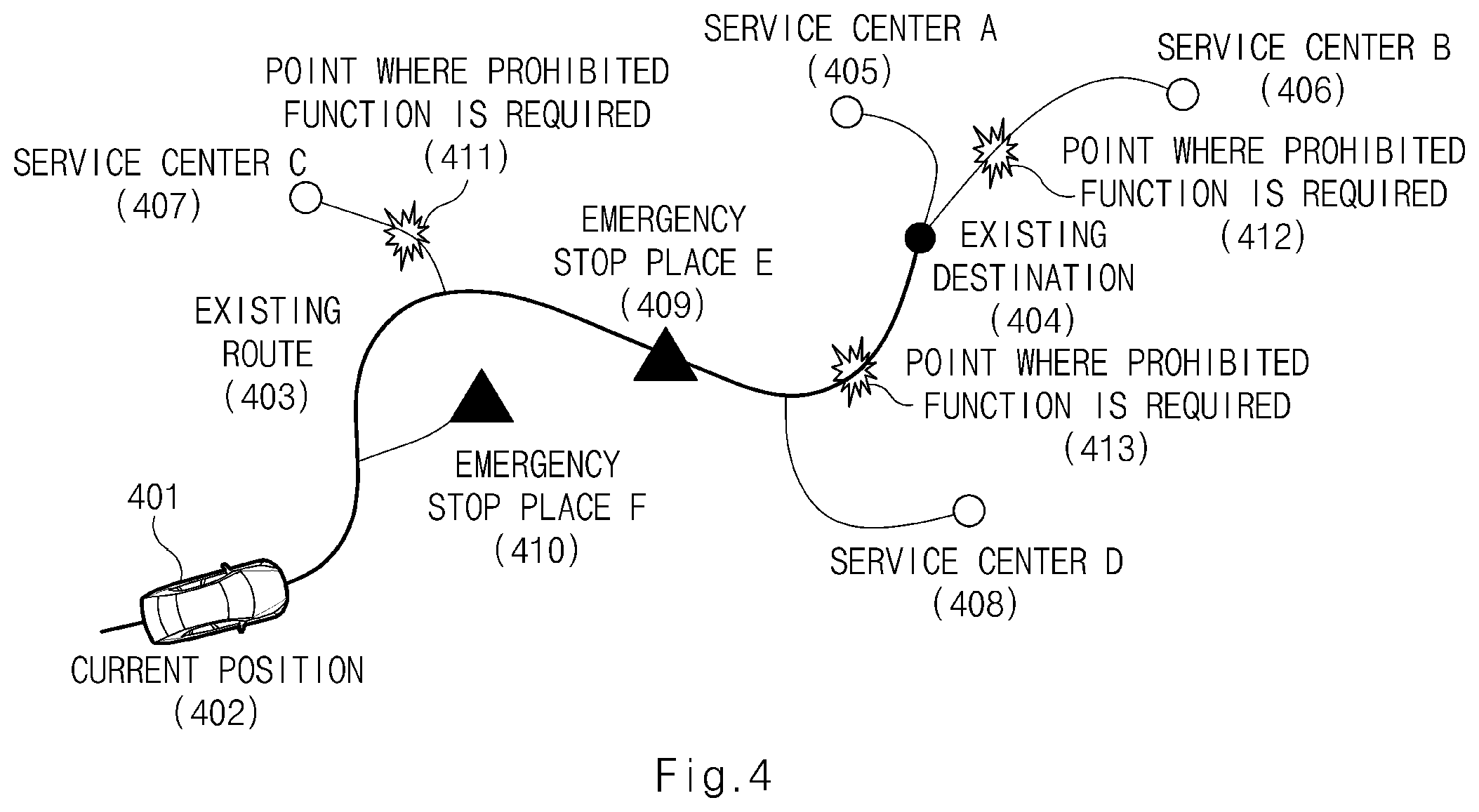 Patent US12365363 Figure 4 – Device and method for controlling autonomous driving