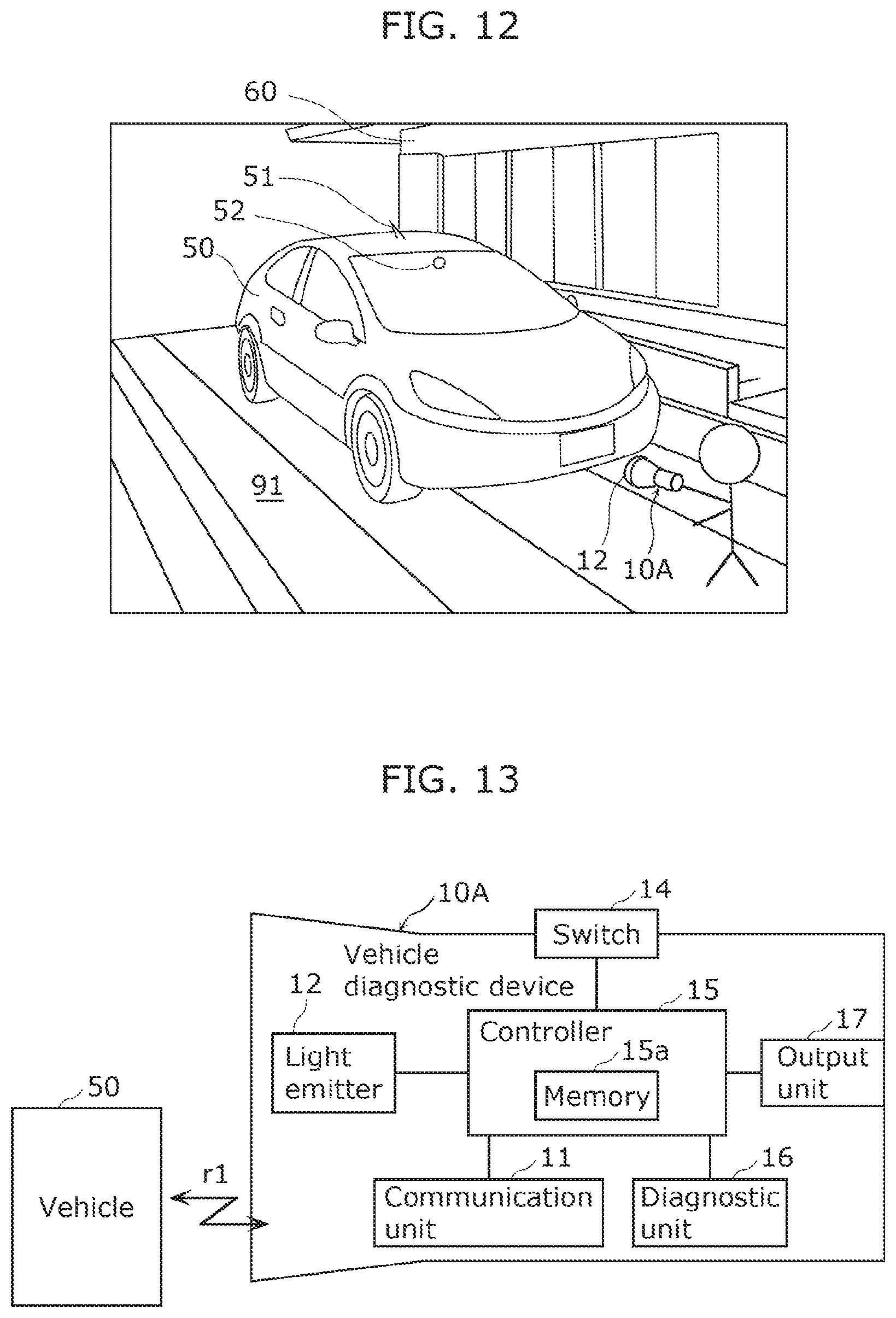 Patent US12365364 Figure 10 – Vehicle diagnostic system and mobile body diagnostic system