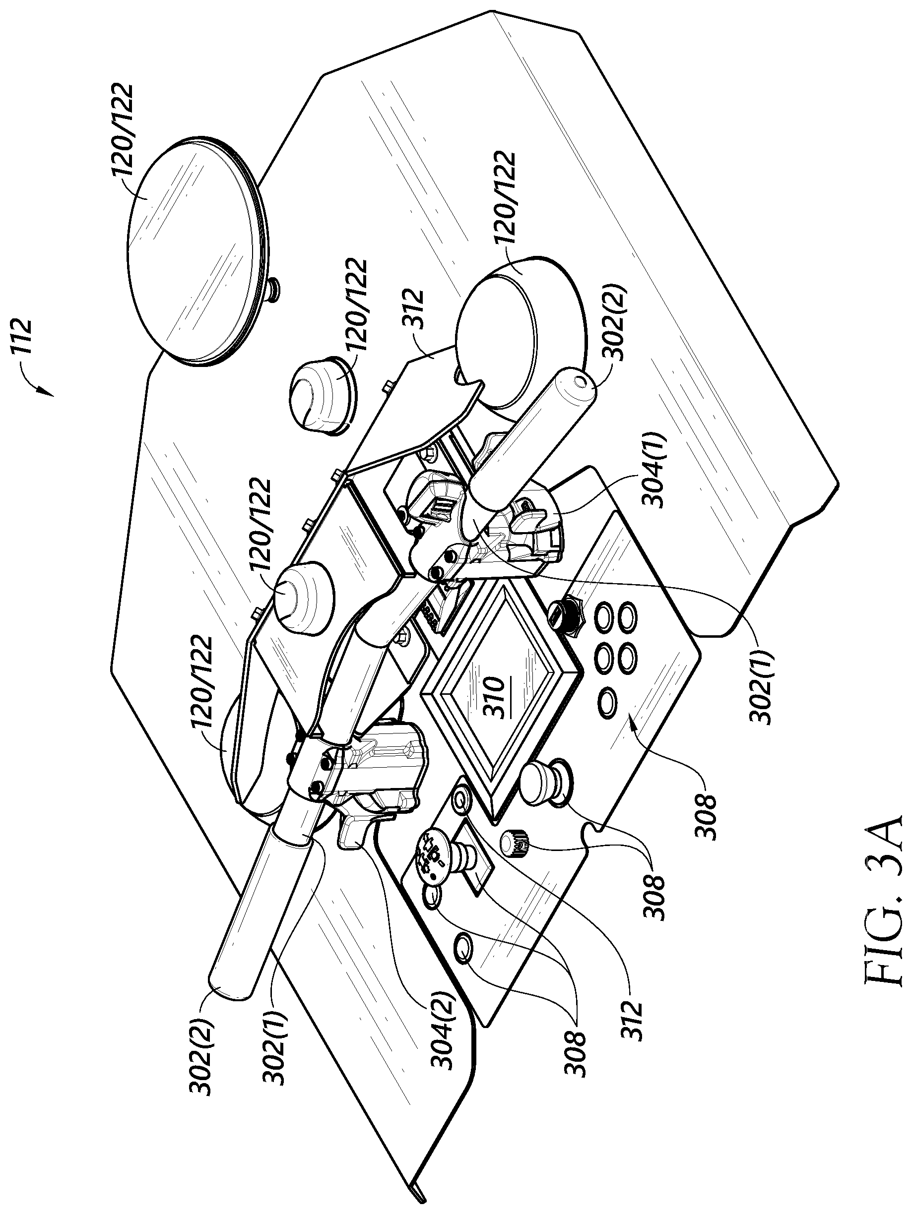 Patent US12365366 Figure 5 – Control interfaces for autonomous lawn mowers