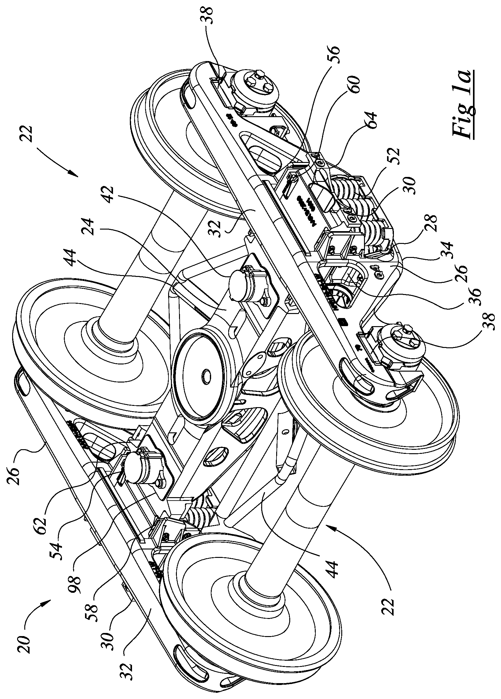 Patent US12365369 — Rail road car truck bolster — Figure 1