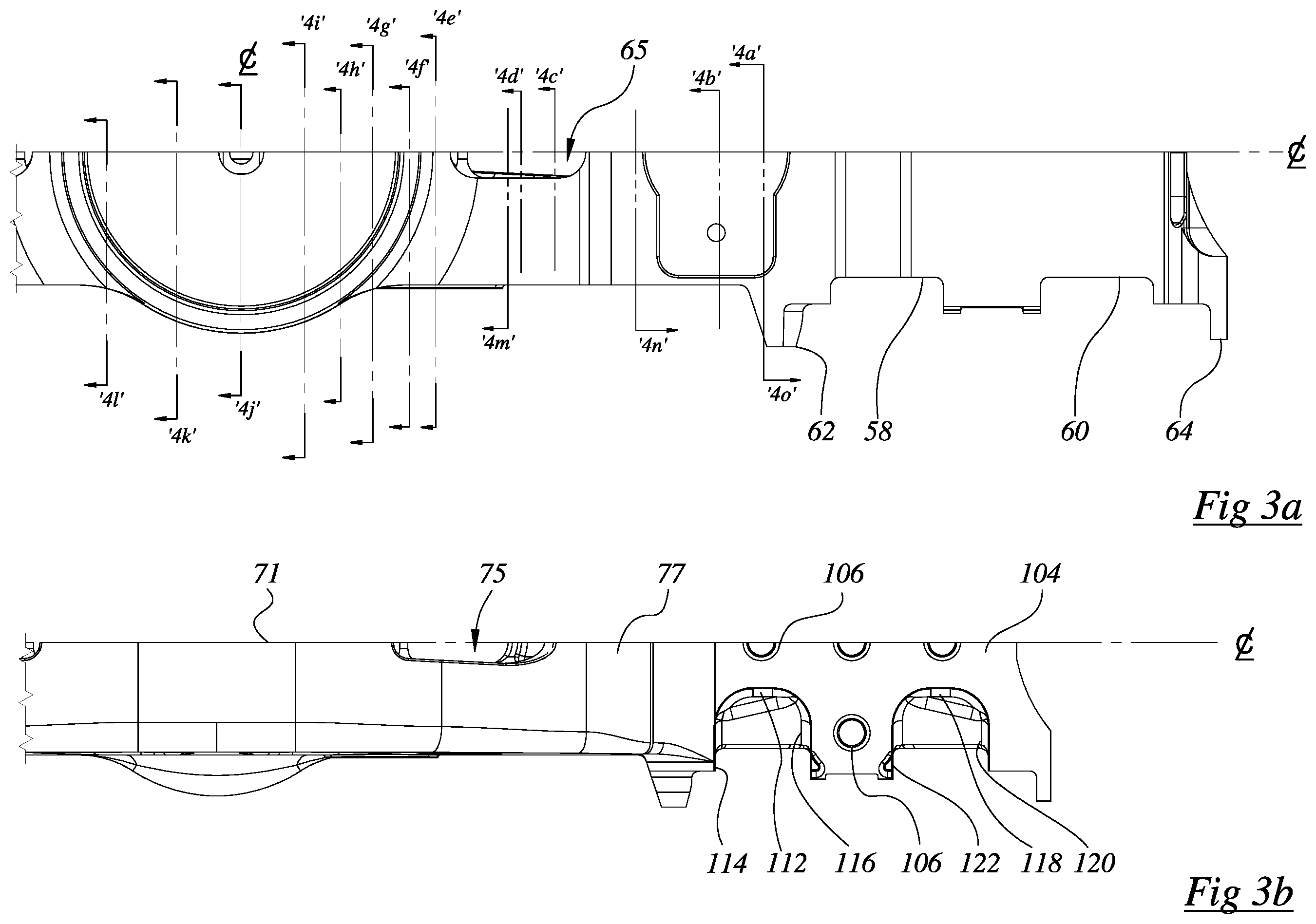 Patent US12365369 Figure 4 – Rail road car truck bolster