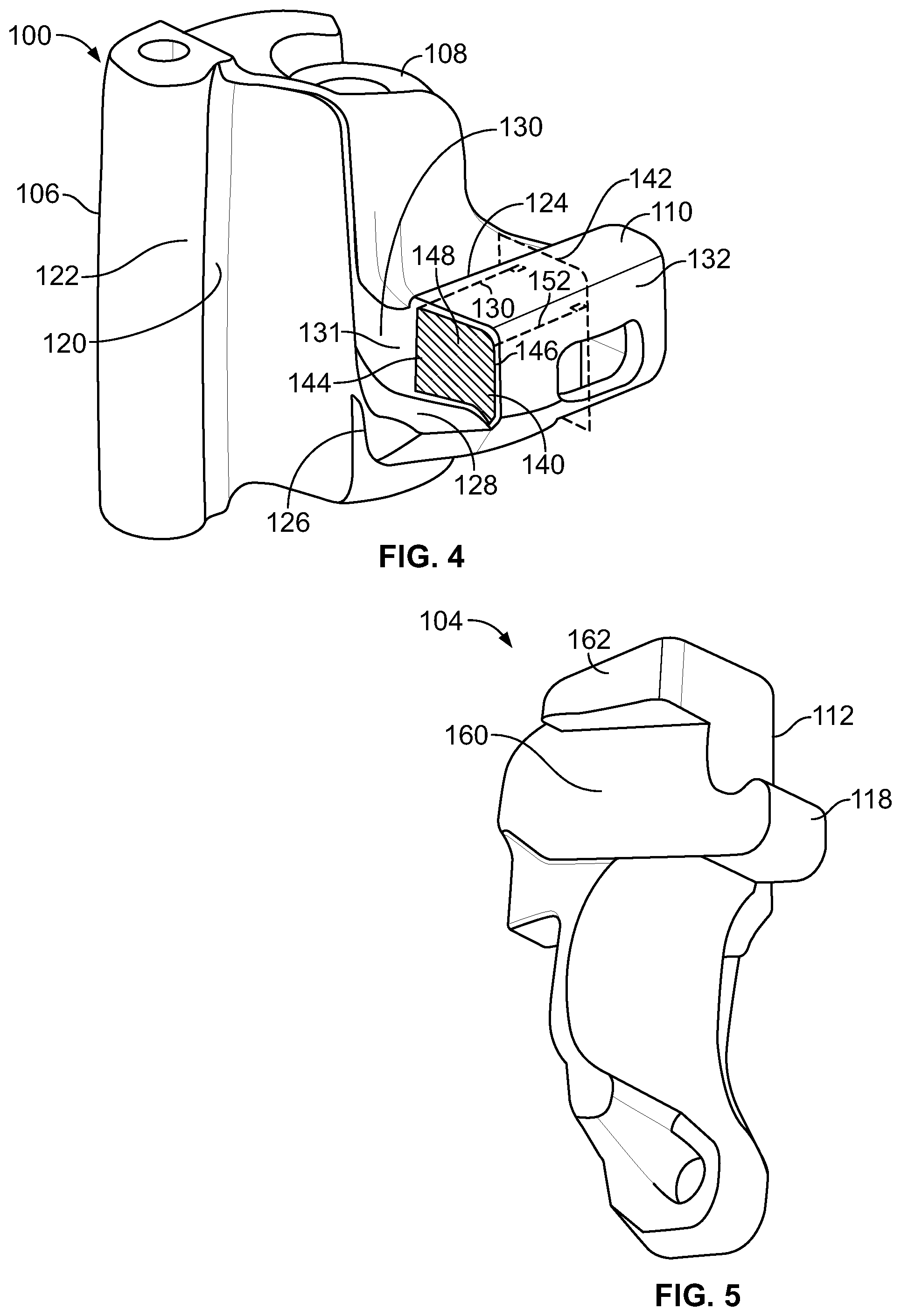 Patent US12365370 Figure 3 – Railway vehicle coupler having robust knuckle