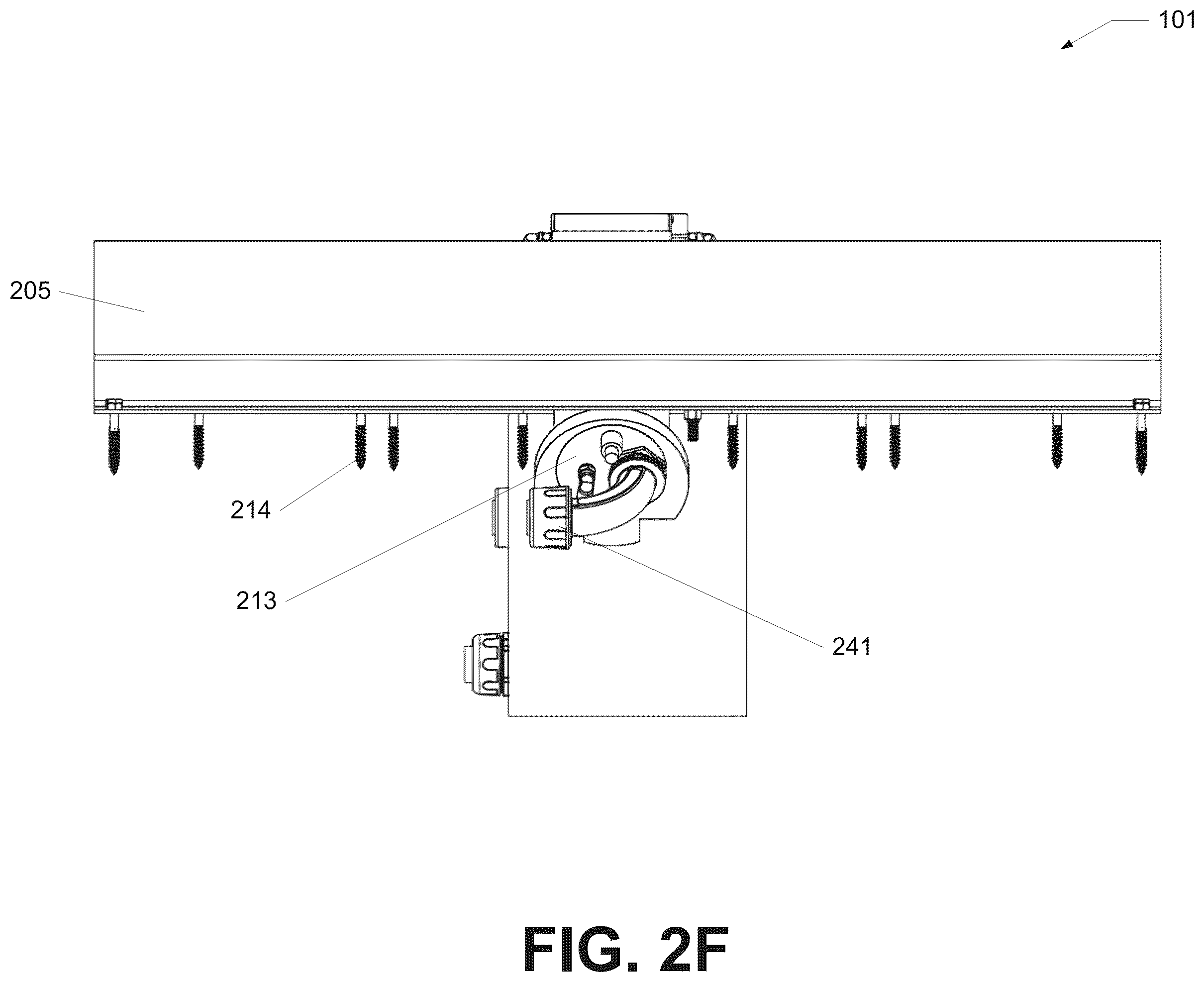 Patent US12365373 Figure 7 – Undercarriage inspection assemblies and systems