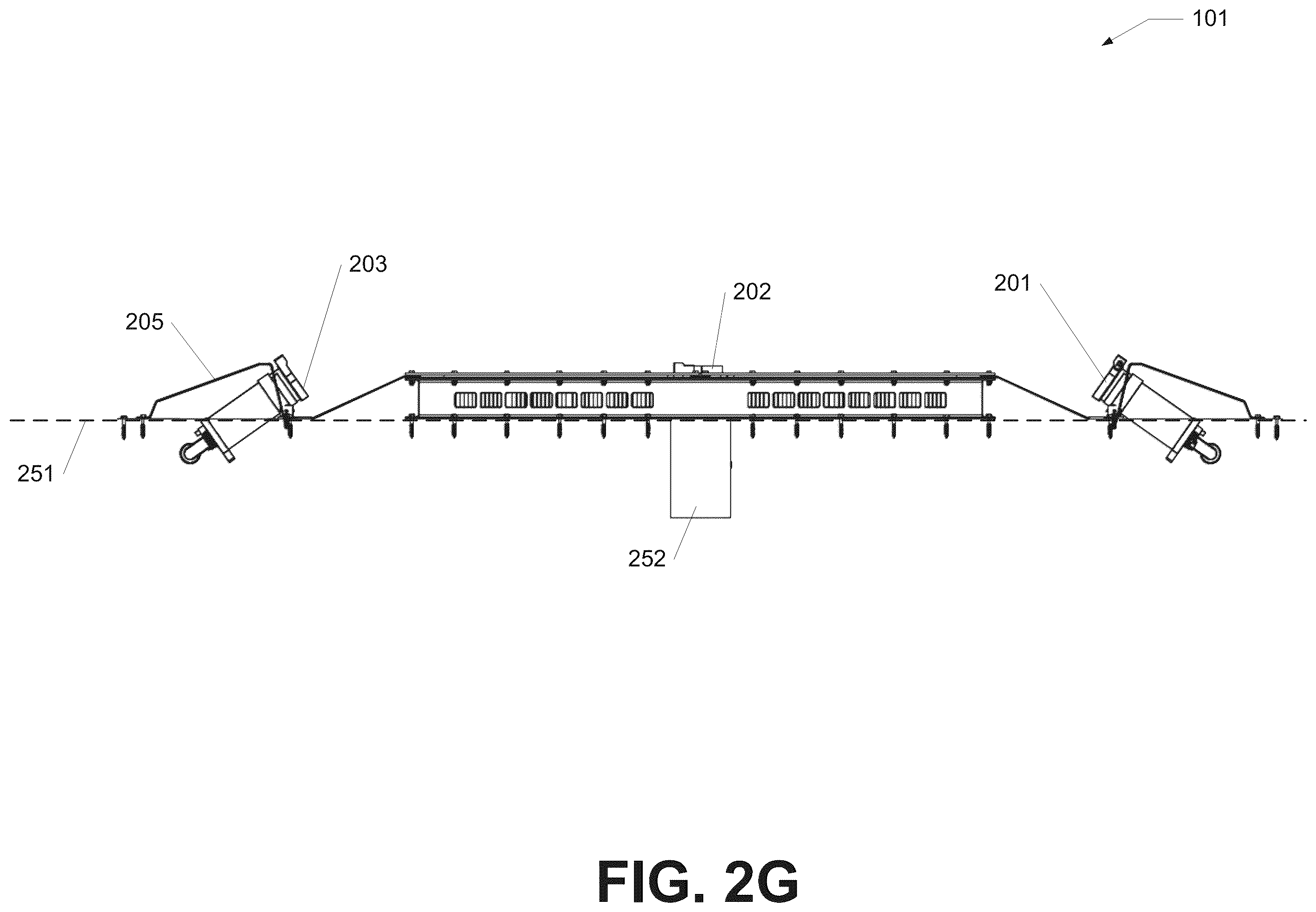 Patent US12365373 Figure 8 – Undercarriage inspection assemblies and systems