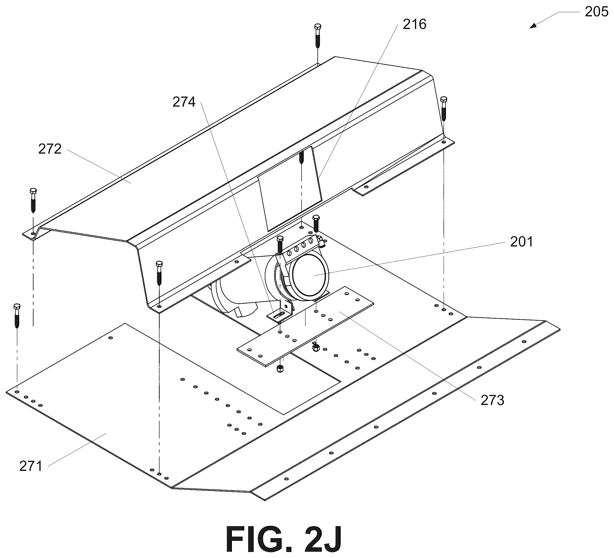 Patent US12365373 Figure 11 – Undercarriage inspection assemblies and systems
