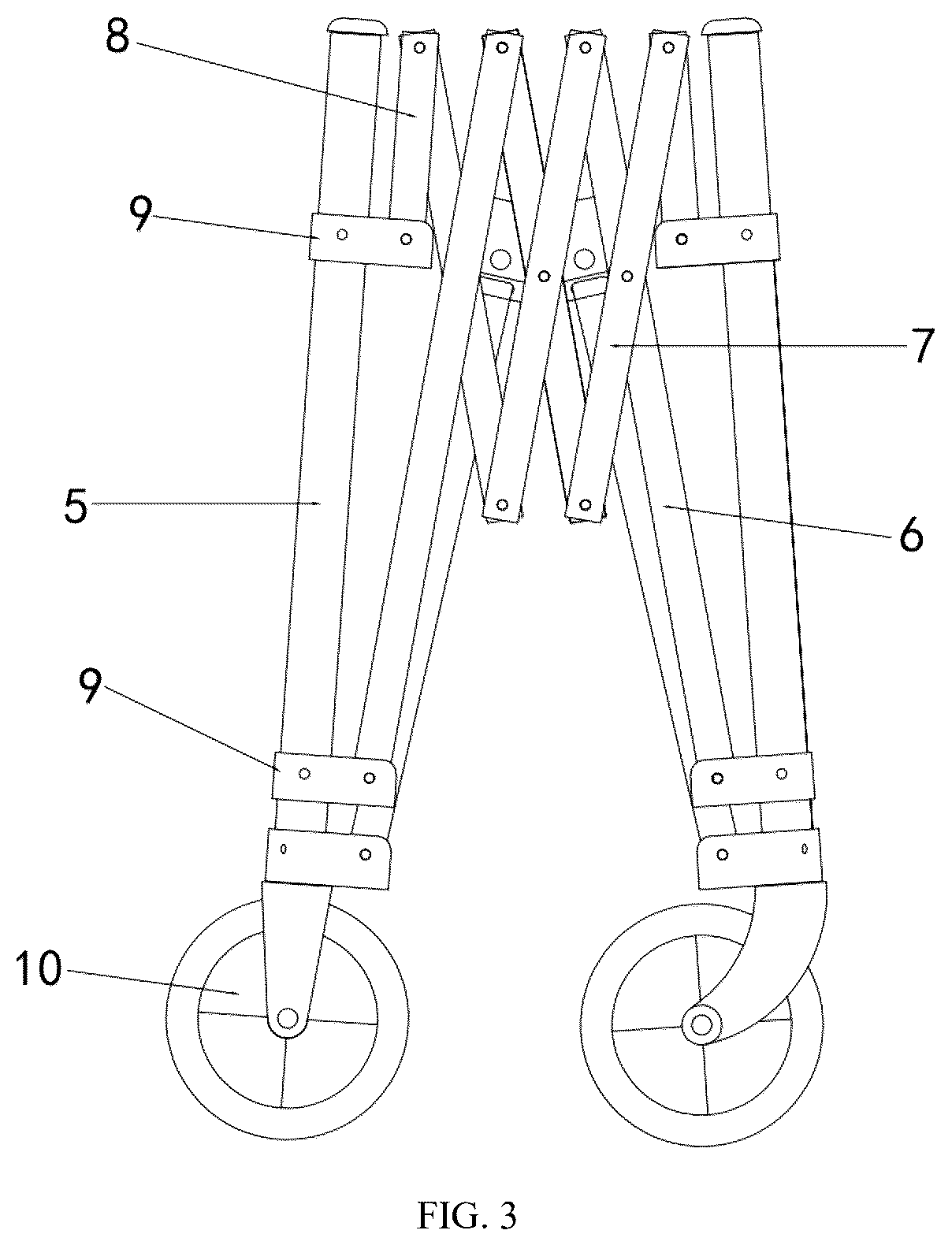 Patent US12365376 Figure 3 – Camping wagon