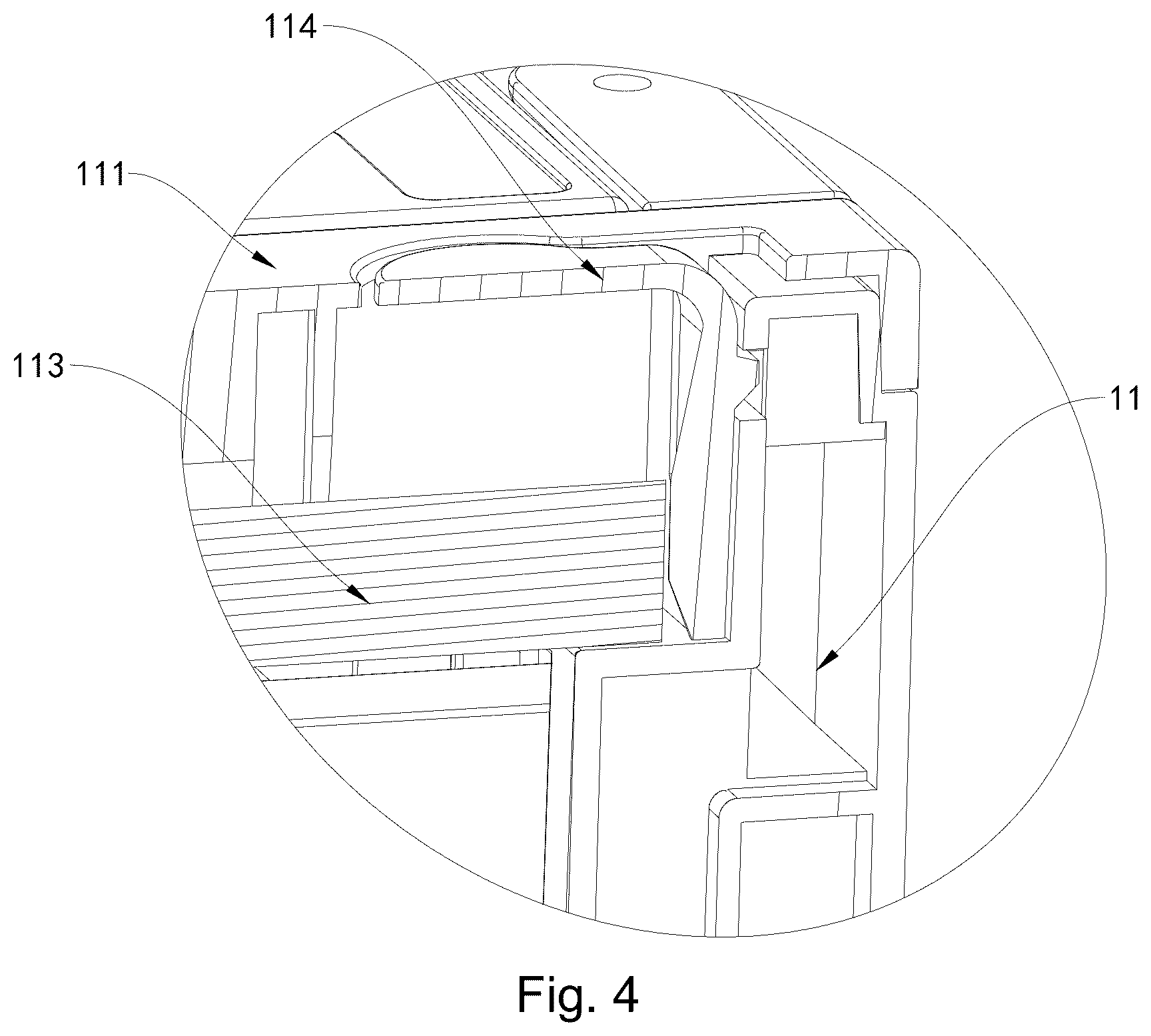 Patent US12365378 Figure 4 – Foldable cart
