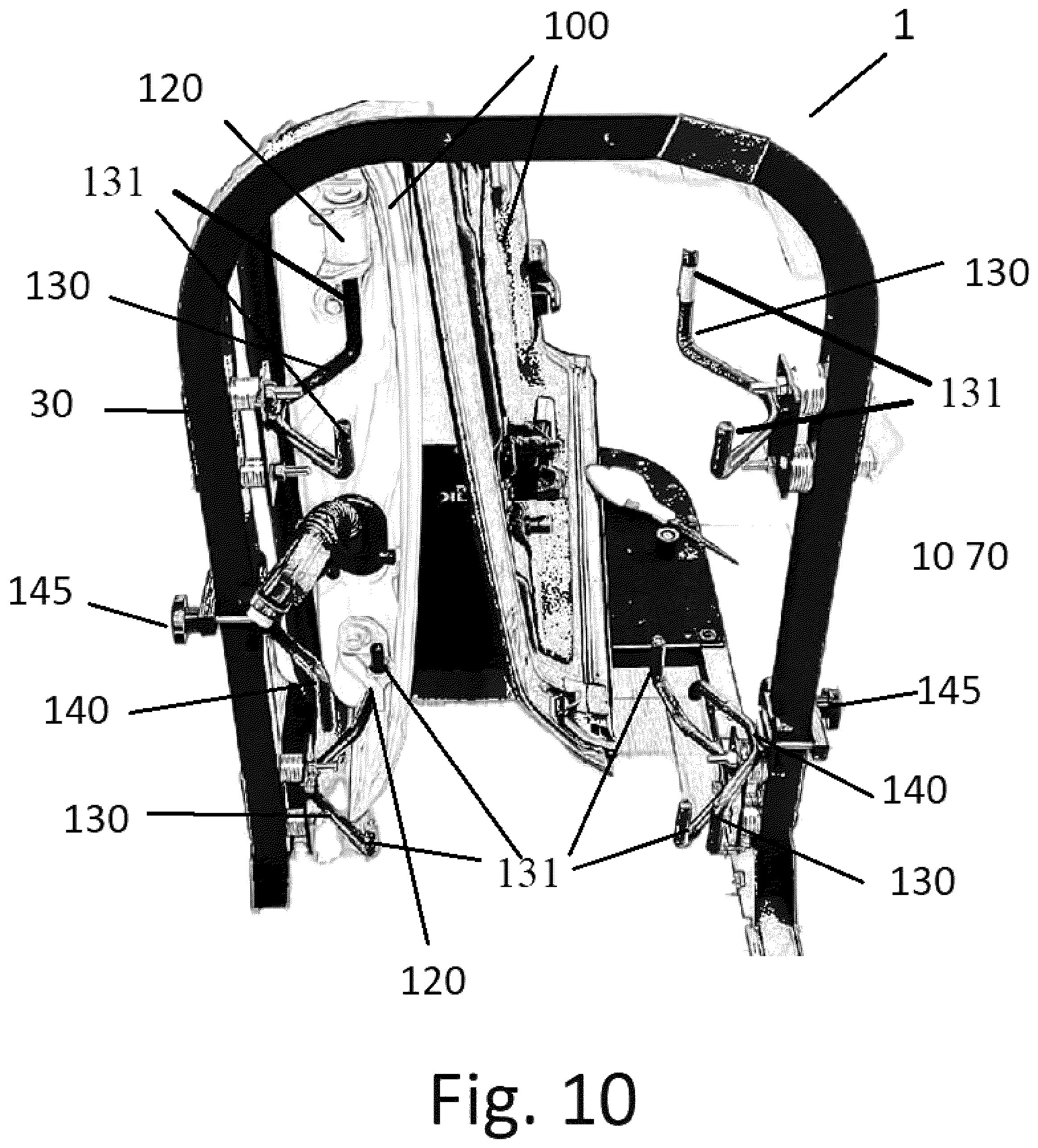 Patent US12365380 Figure 10 – Foldable door cart