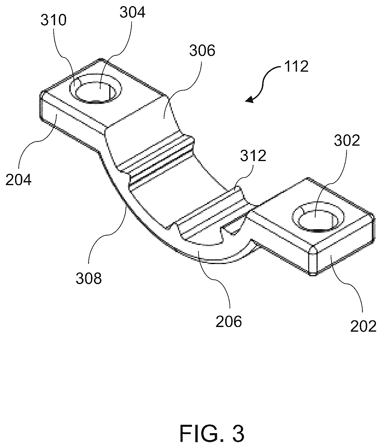 Patent US12365381 Figure 3 – Bracket system for a steering shaft of a zero-turn mower