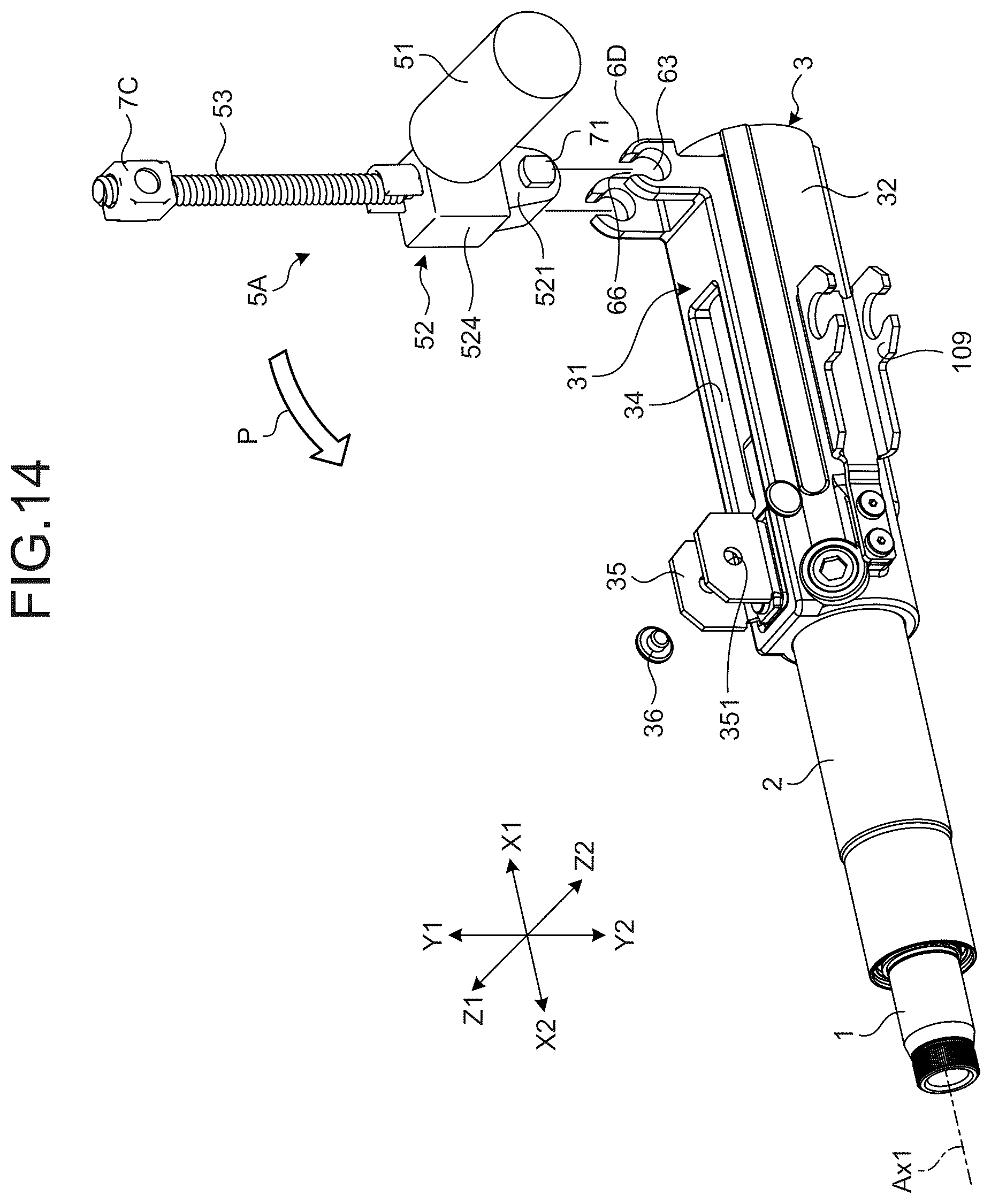 Patent US12365382 Figure 10 – Steering device and manufacturing method of steering device