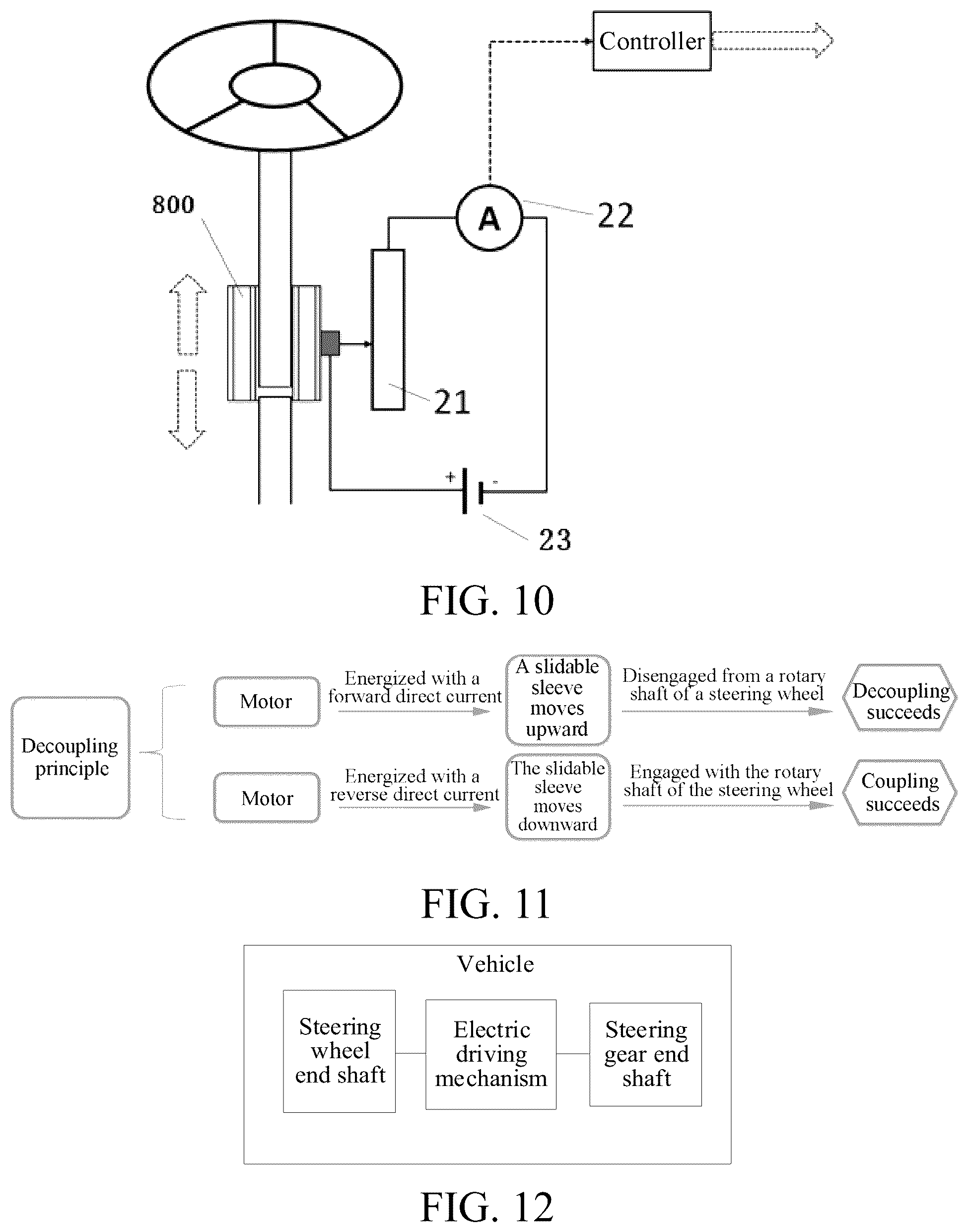 Patent US12365383 Figure 8 – Steering system and vehicle