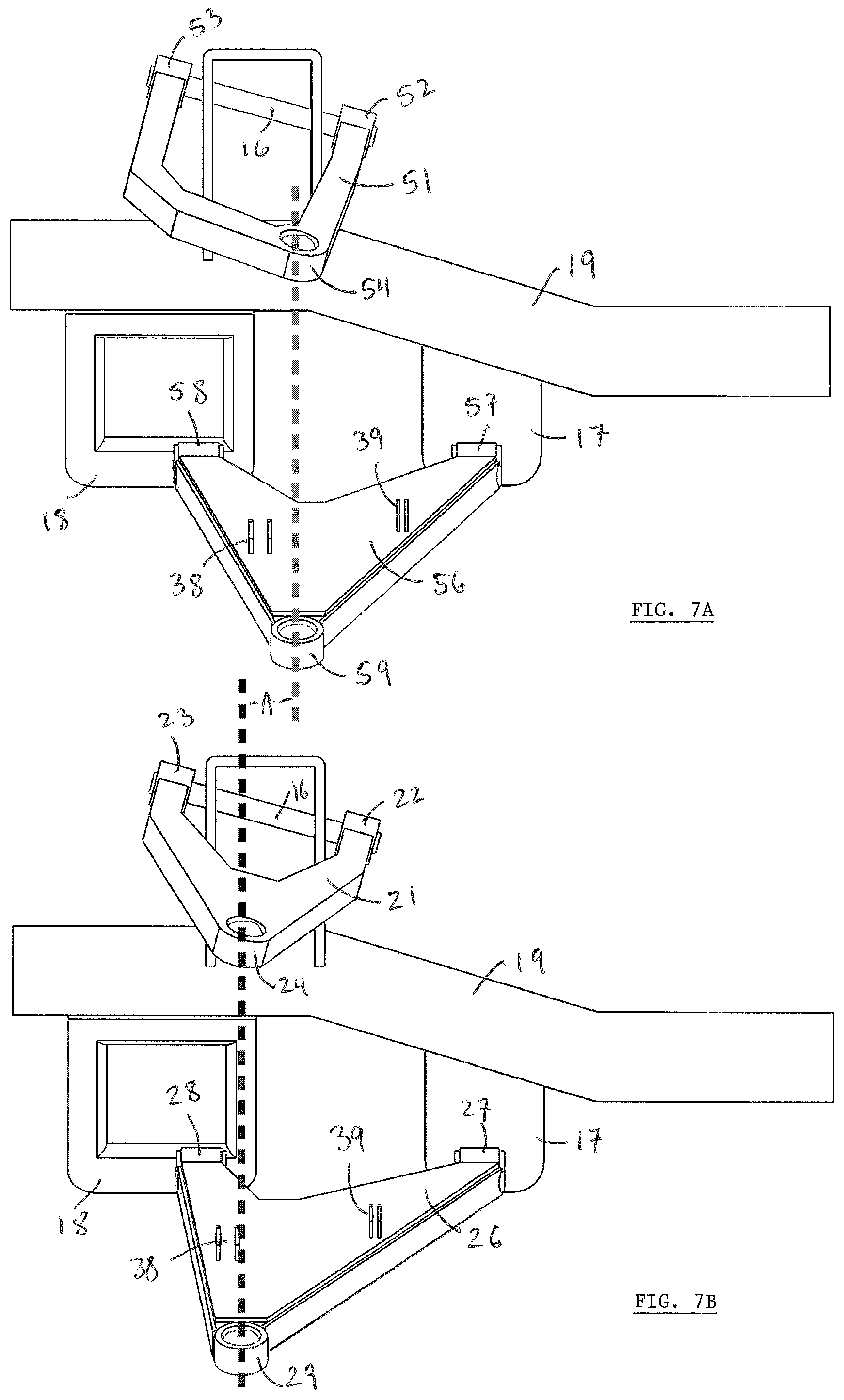 Patent US12365387 Figure 7 – Methods and apparatus for moving the front wheels of a vehicle forward
