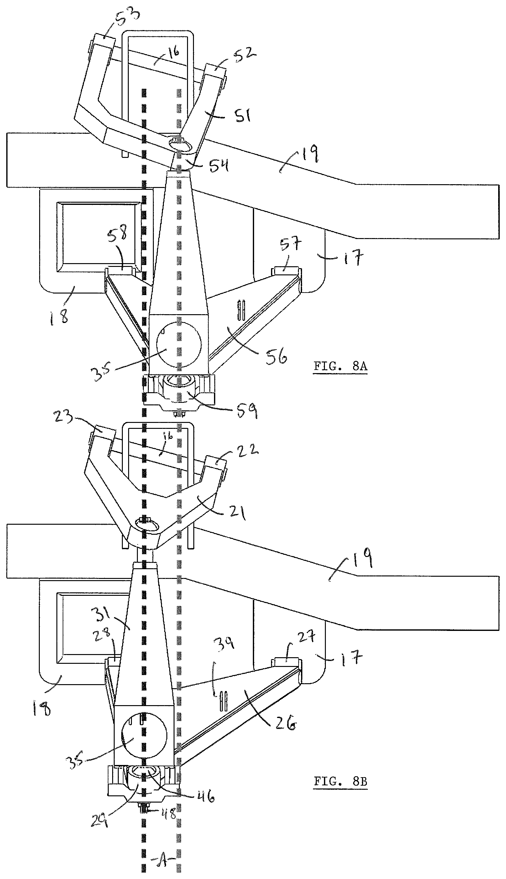 Patent US12365387 Figure 8 – Methods and apparatus for moving the front wheels of a vehicle forward