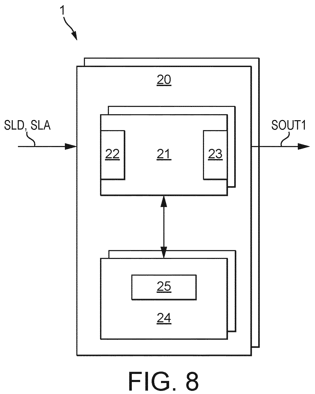 Patent US12365388 Figure 8 – Controller and method for generation of steering overlay signal