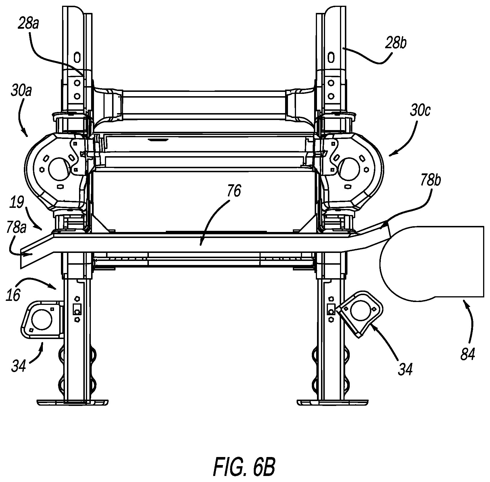 Patent US12365390 Figure 7 – Structural assembly for vehicle