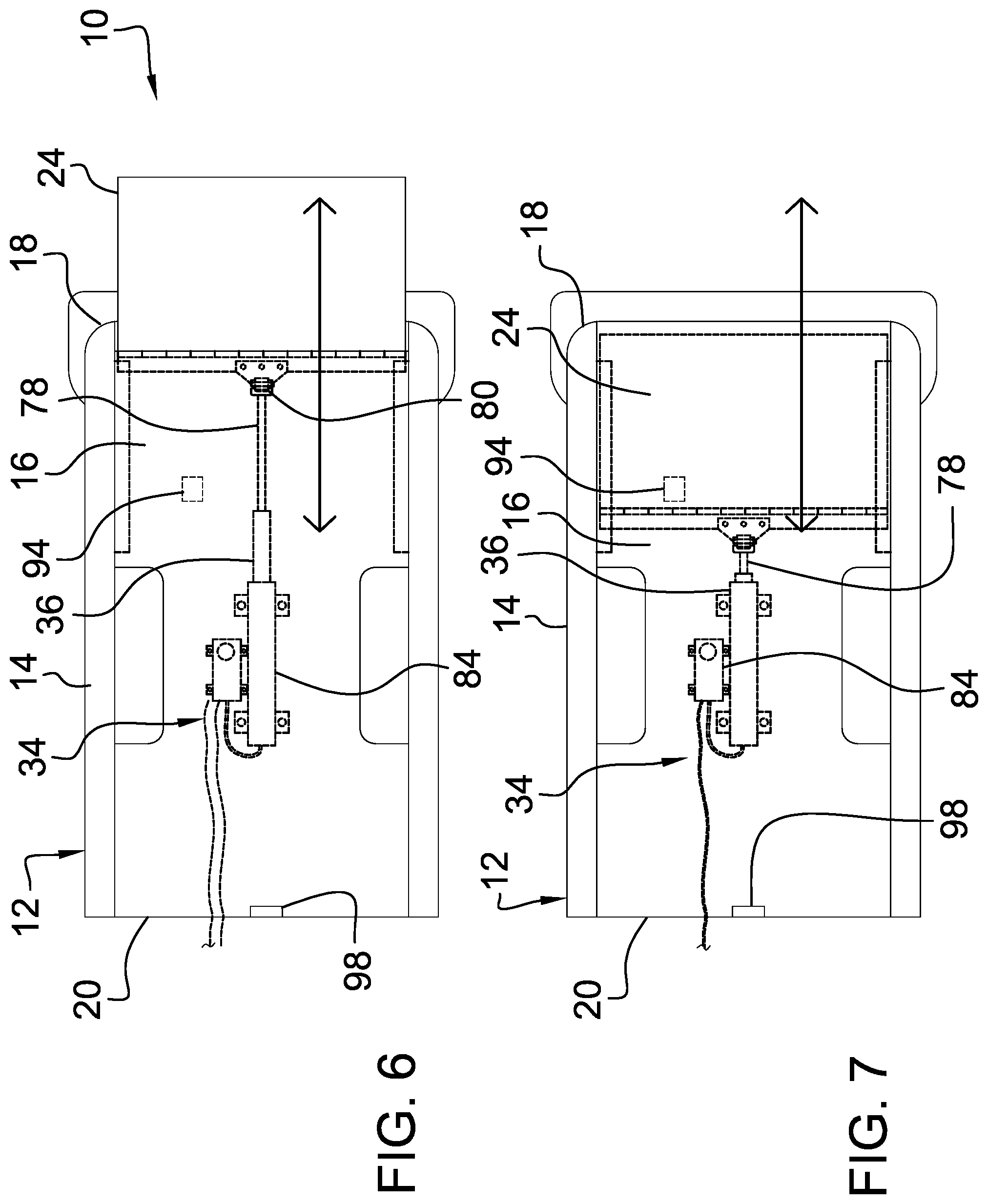 Patent US12365398 Figure 6 – Retractable tailgate assembly