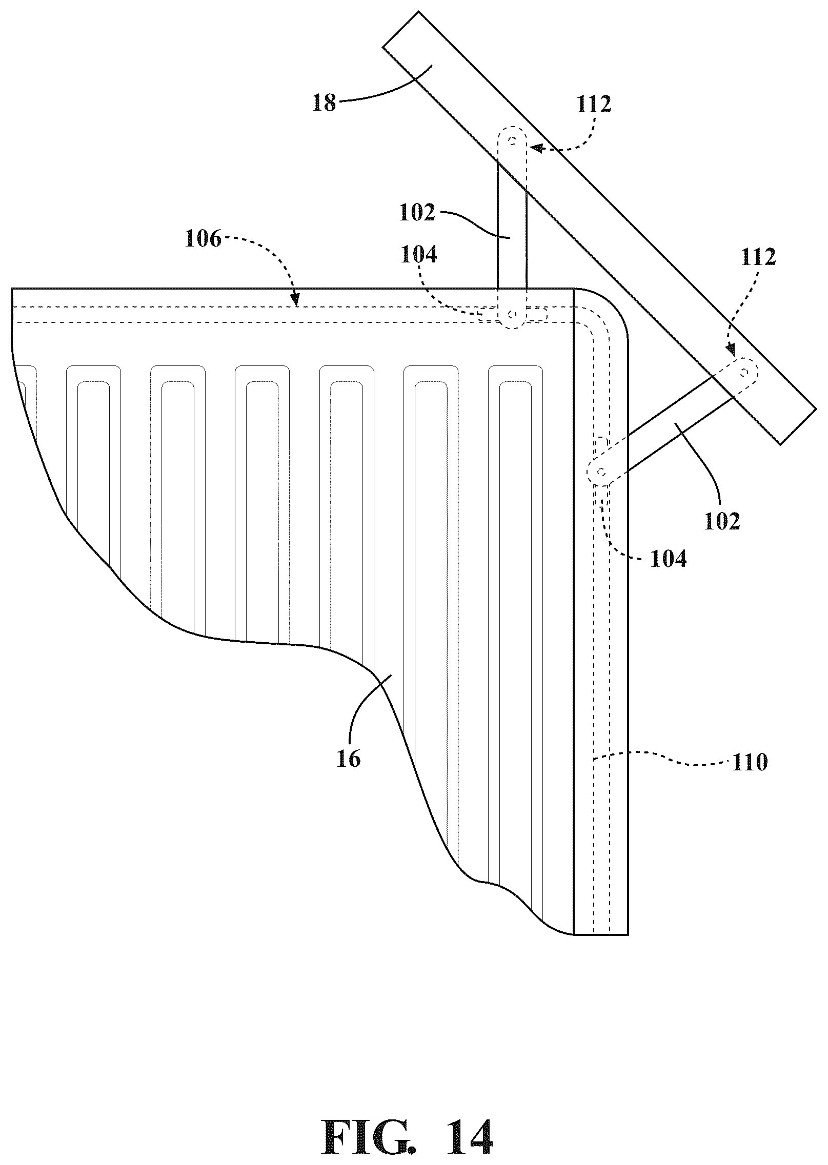 Patent US12365399 Figure 7 – Articulating tailgate