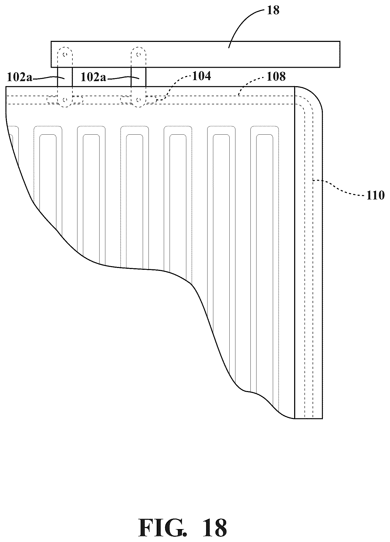 Patent US12365399 Figure 11 – Articulating tailgate
