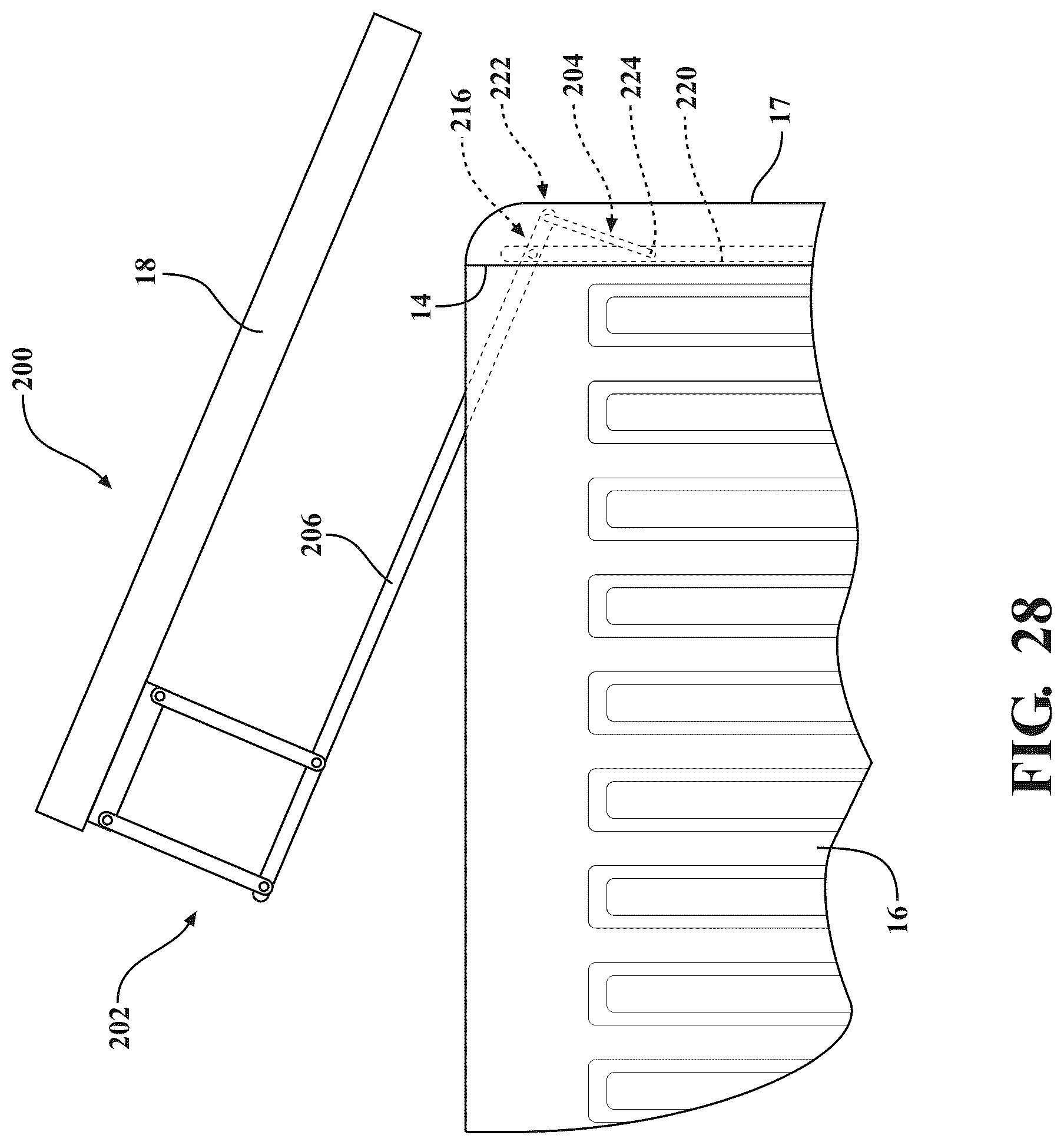 Patent US12365399 Figure 20 – Articulating tailgate