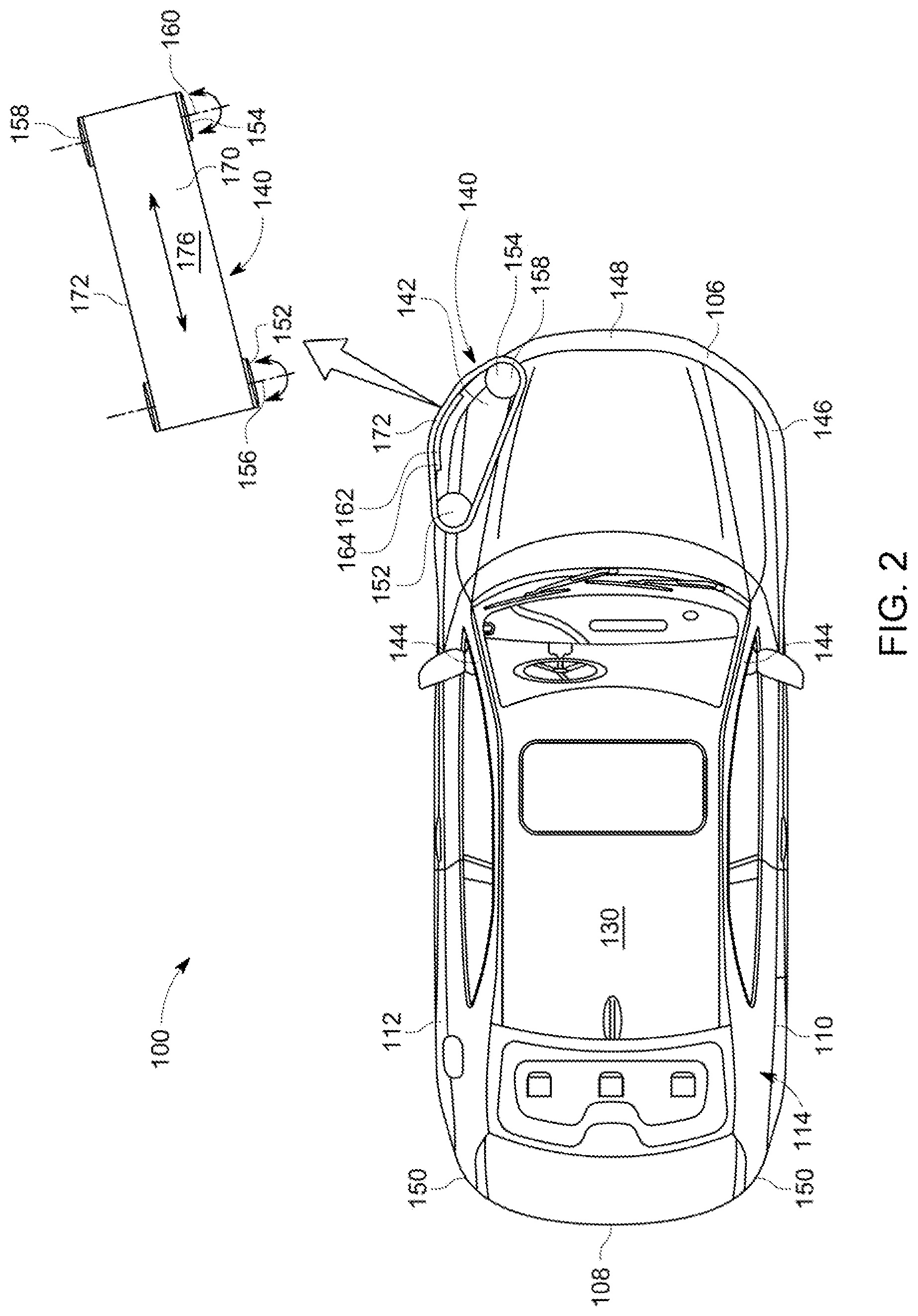 Patent US12365402 Figure 2 – Spinner assembly for a vehicle