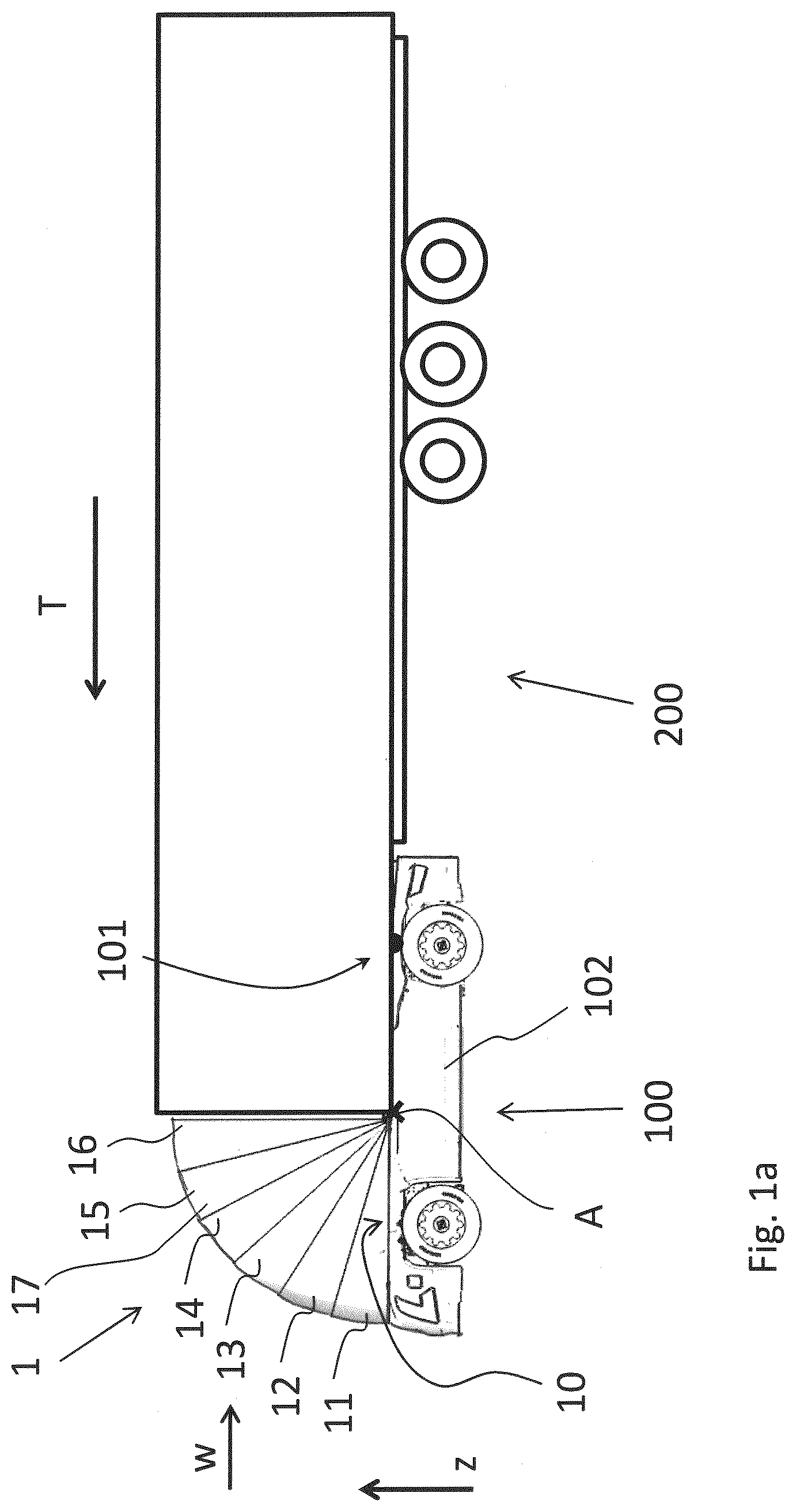 Patent US12365403 Figure 1 – Vehicle