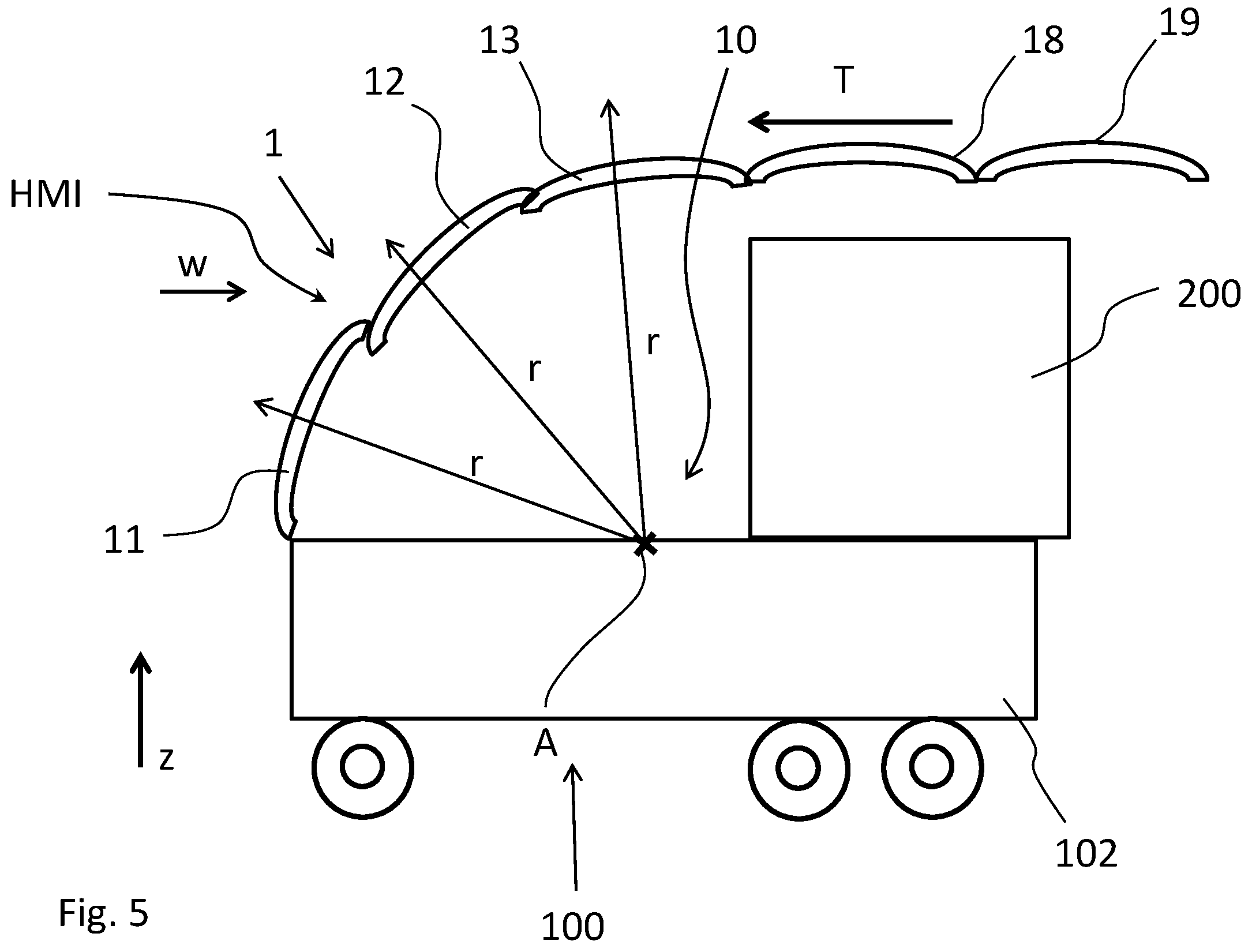 Patent US12365403 Figure 8 – Vehicle