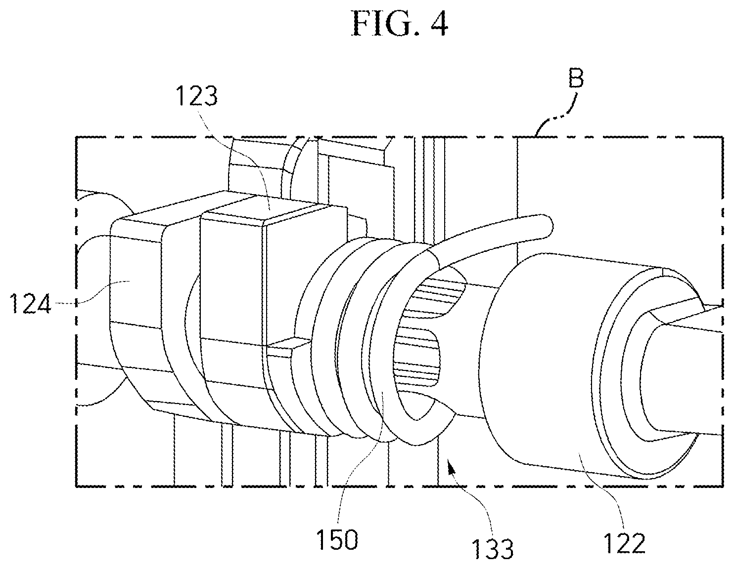 Patent US12365404 Figure 4 – Active air flap of vehicle