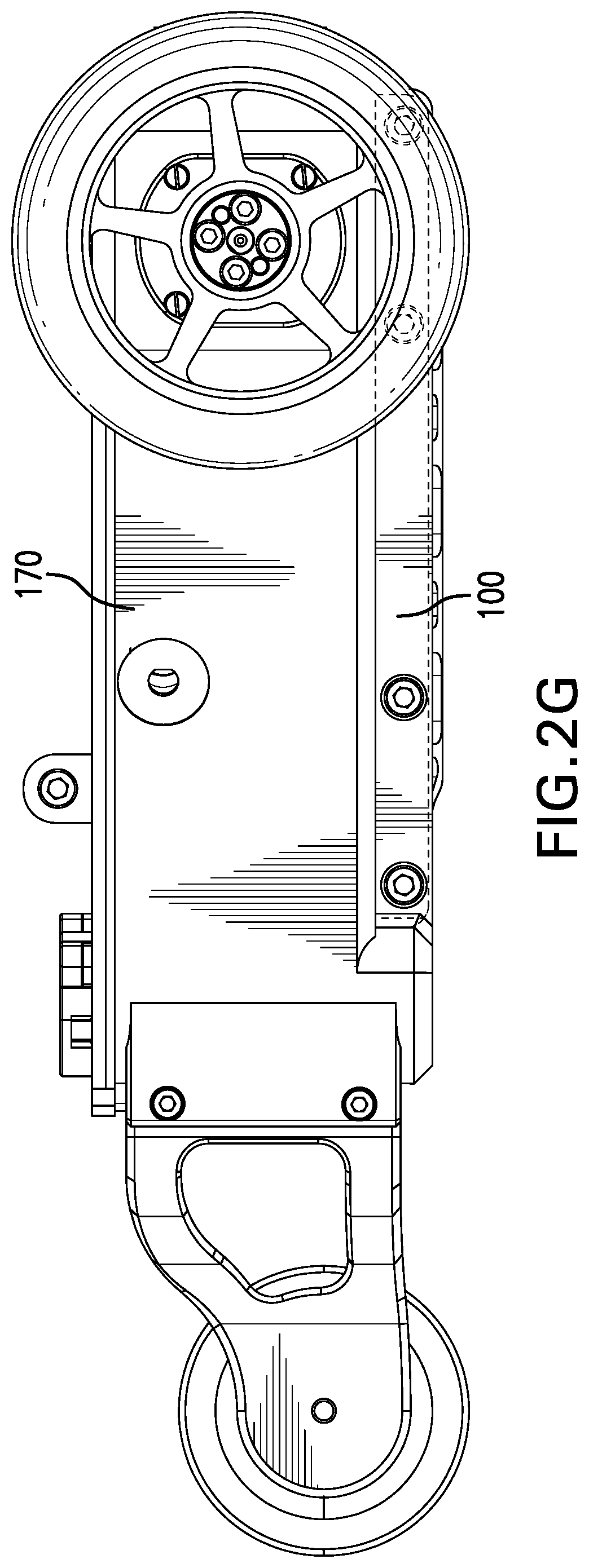 Patent US12365405 Figure 8 – Dynamically magnetized chassis for crawling robotic vehicles