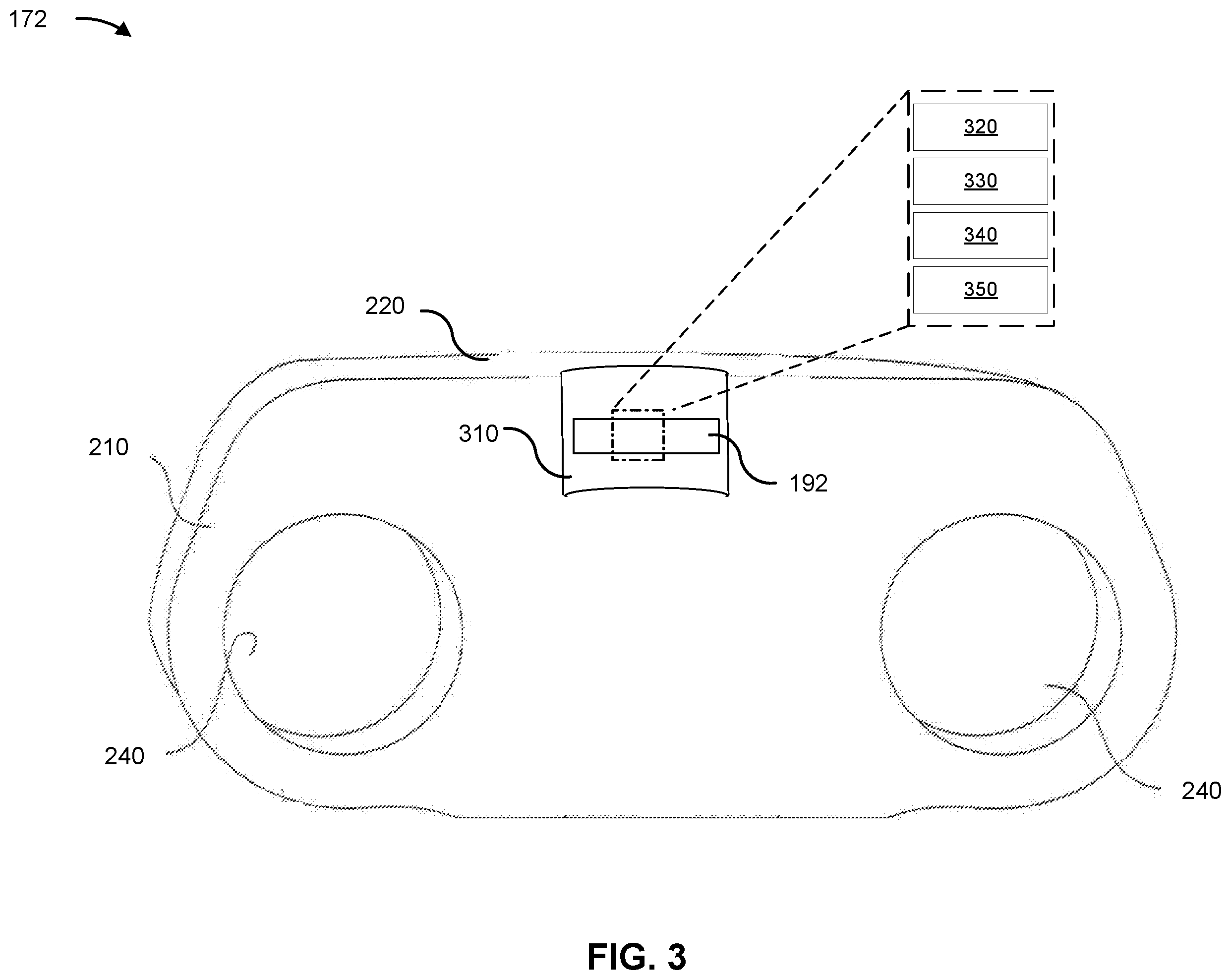 Patent US12365406 Figure 3 – Component monitoring based on magnetic signals