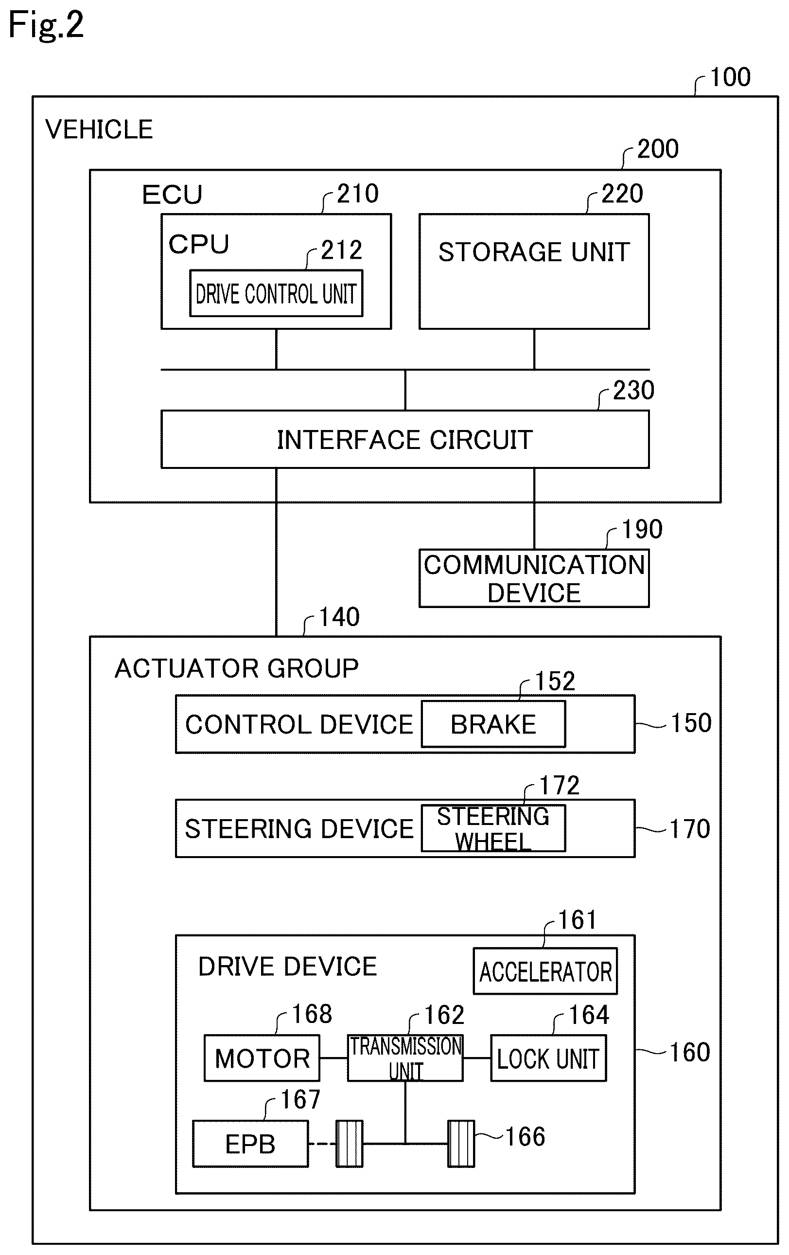 Patent US12365409 Figure 2 – State switching device, moving object, and manufacturing method of moving object