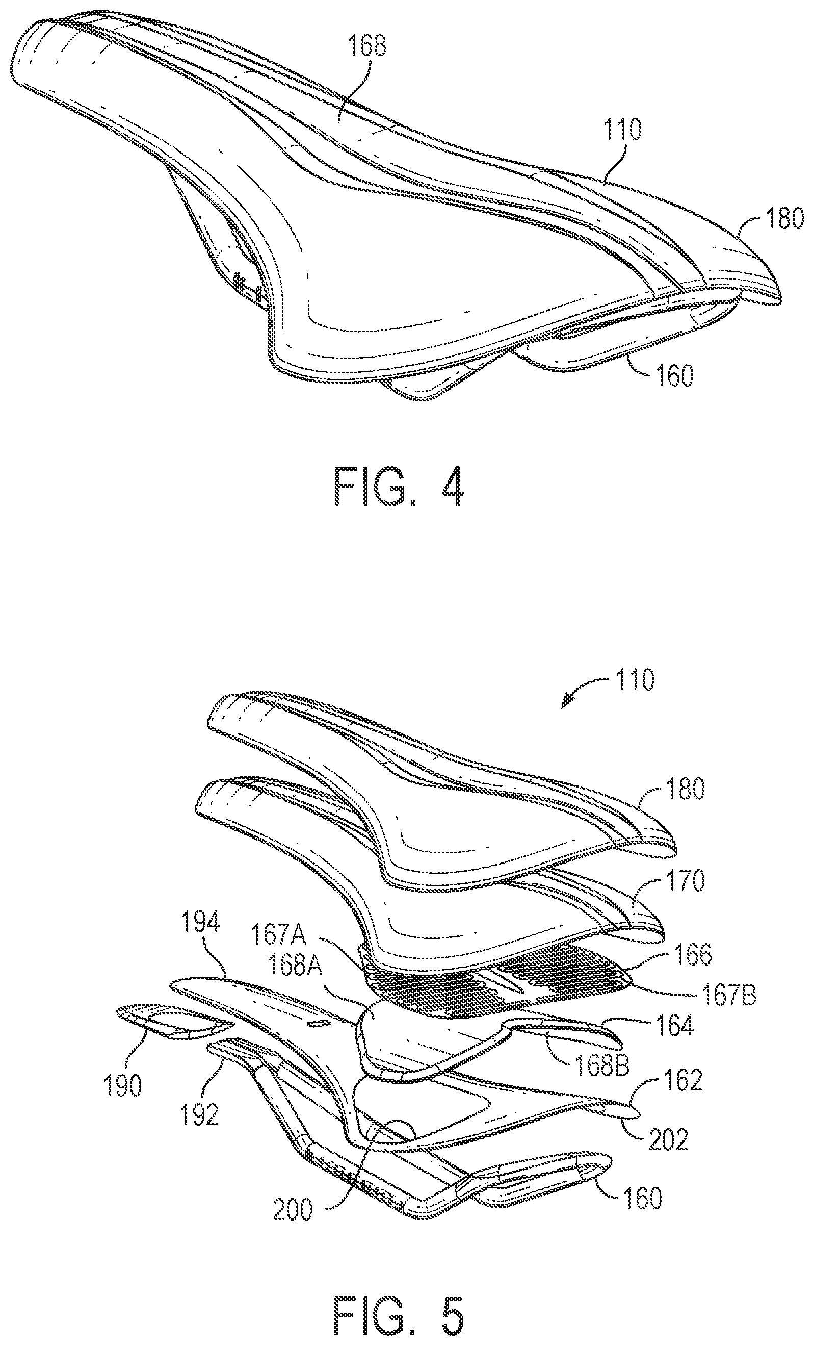 Patent US12365410 Figure 2 – Moldable bicycle saddles, external saddle heaters, fitting procedures, and related technologies