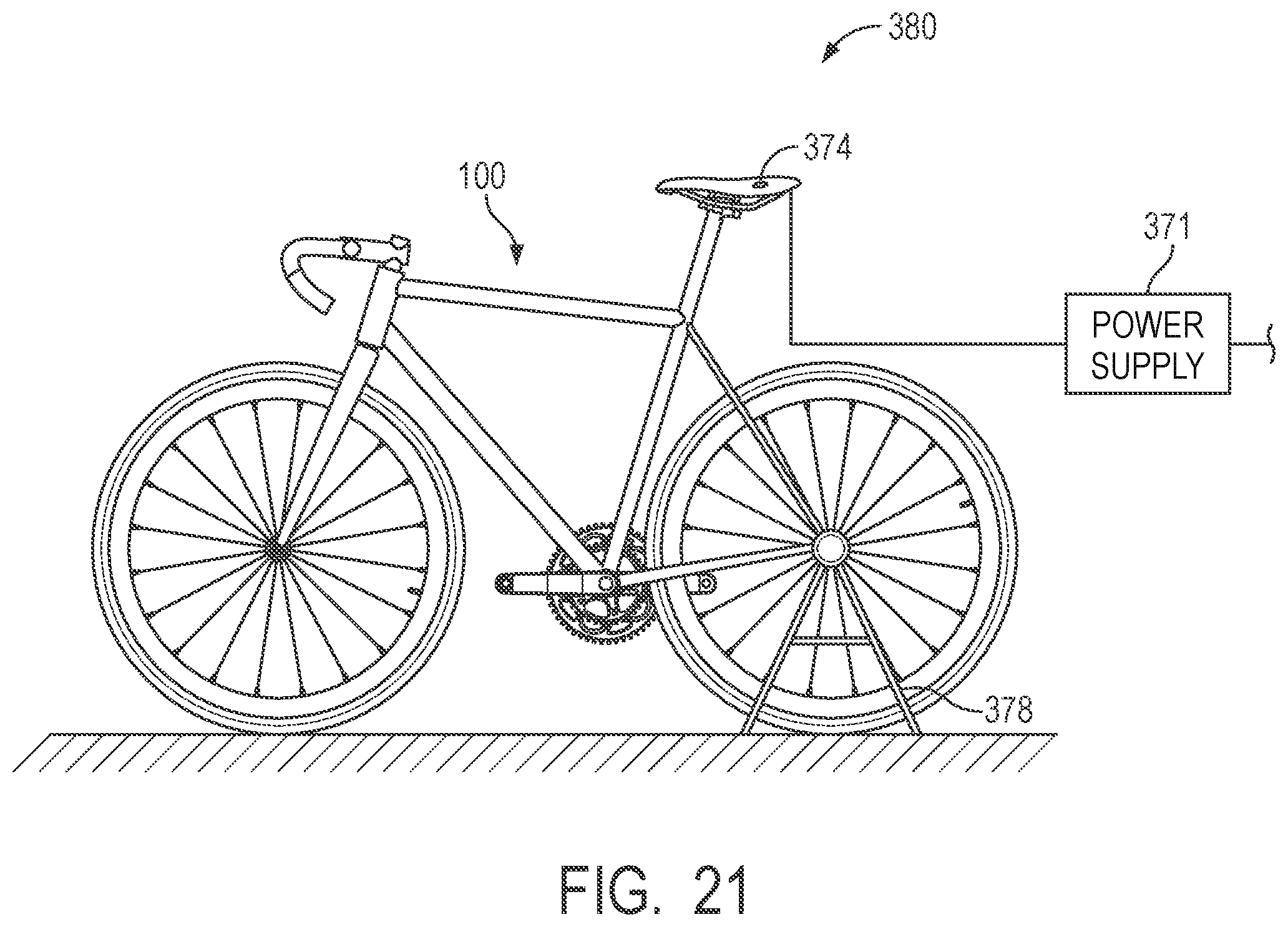 Patent US12365410 Figure 12 – Moldable bicycle saddles, external saddle heaters, fitting procedures, and related technologies