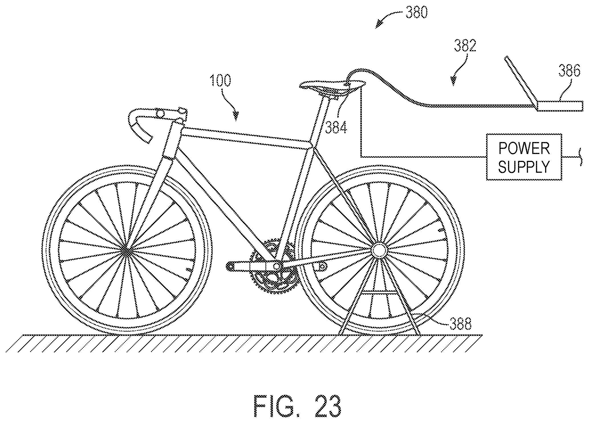Patent US12365410 Figure 14 – Moldable bicycle saddles, external saddle heaters, fitting procedures, and related technologies
