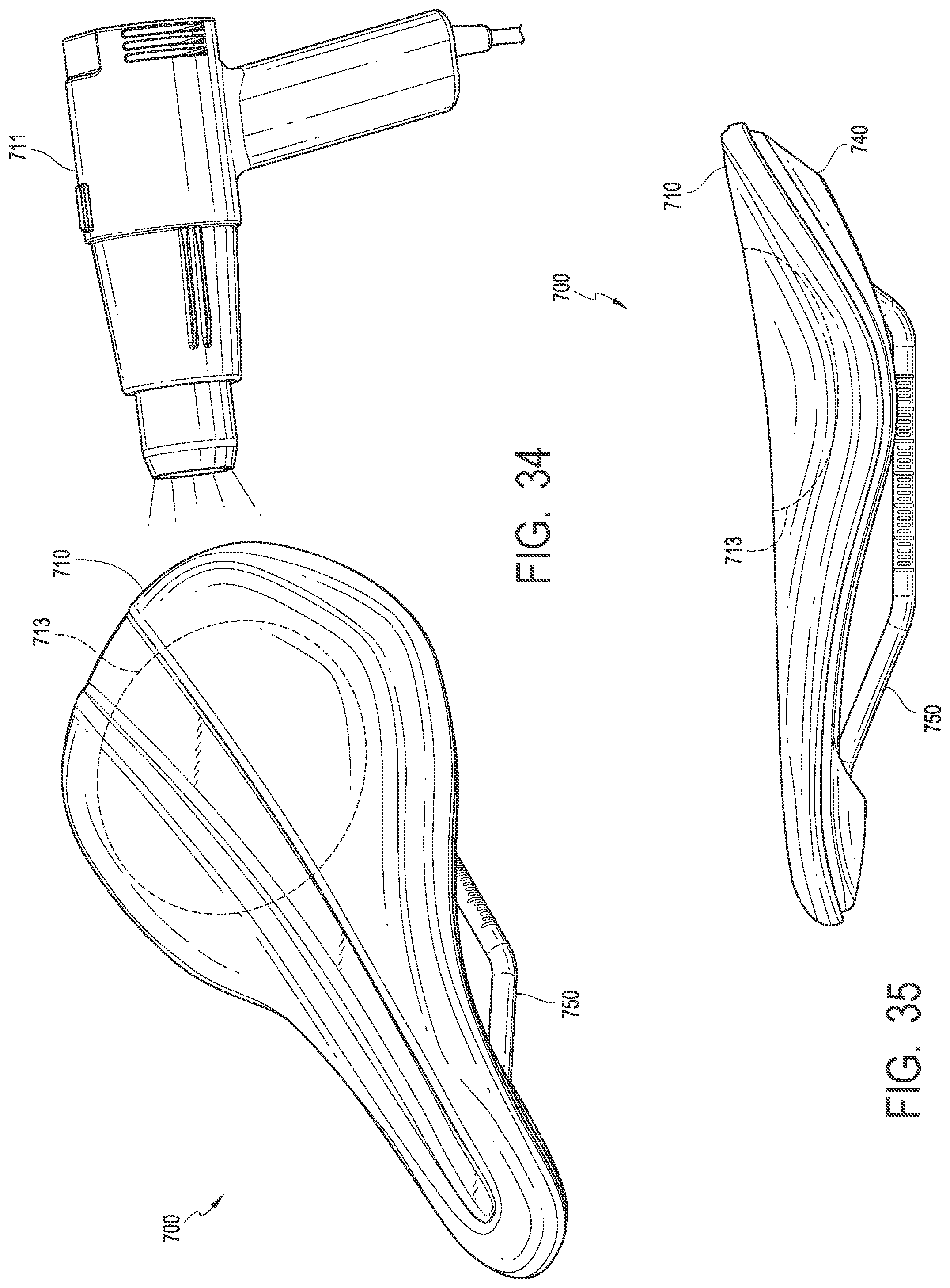 Patent US12365410 Figure 19 – Moldable bicycle saddles, external saddle heaters, fitting procedures, and related technologies