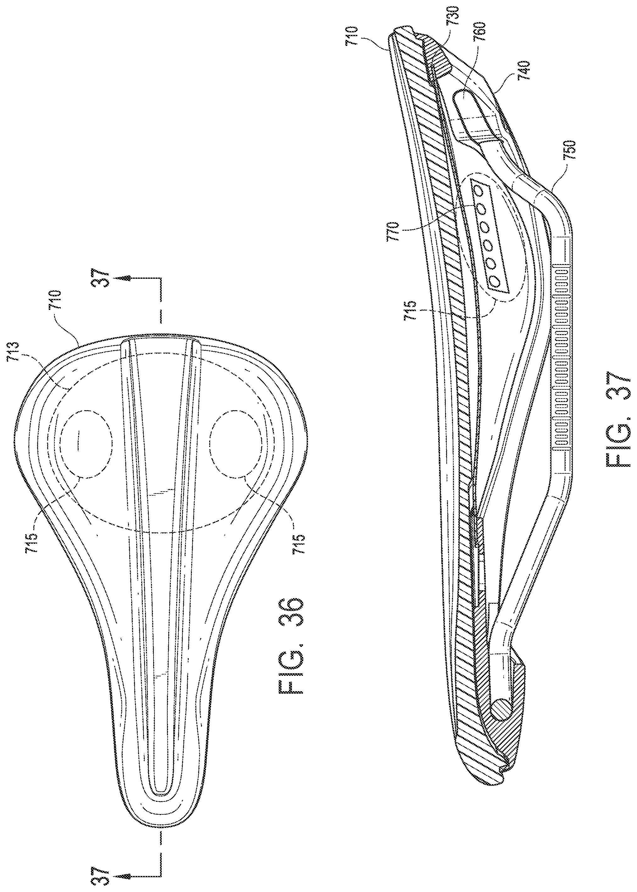 Patent US12365410 Figure 20 – Moldable bicycle saddles, external saddle heaters, fitting procedures, and related technologies