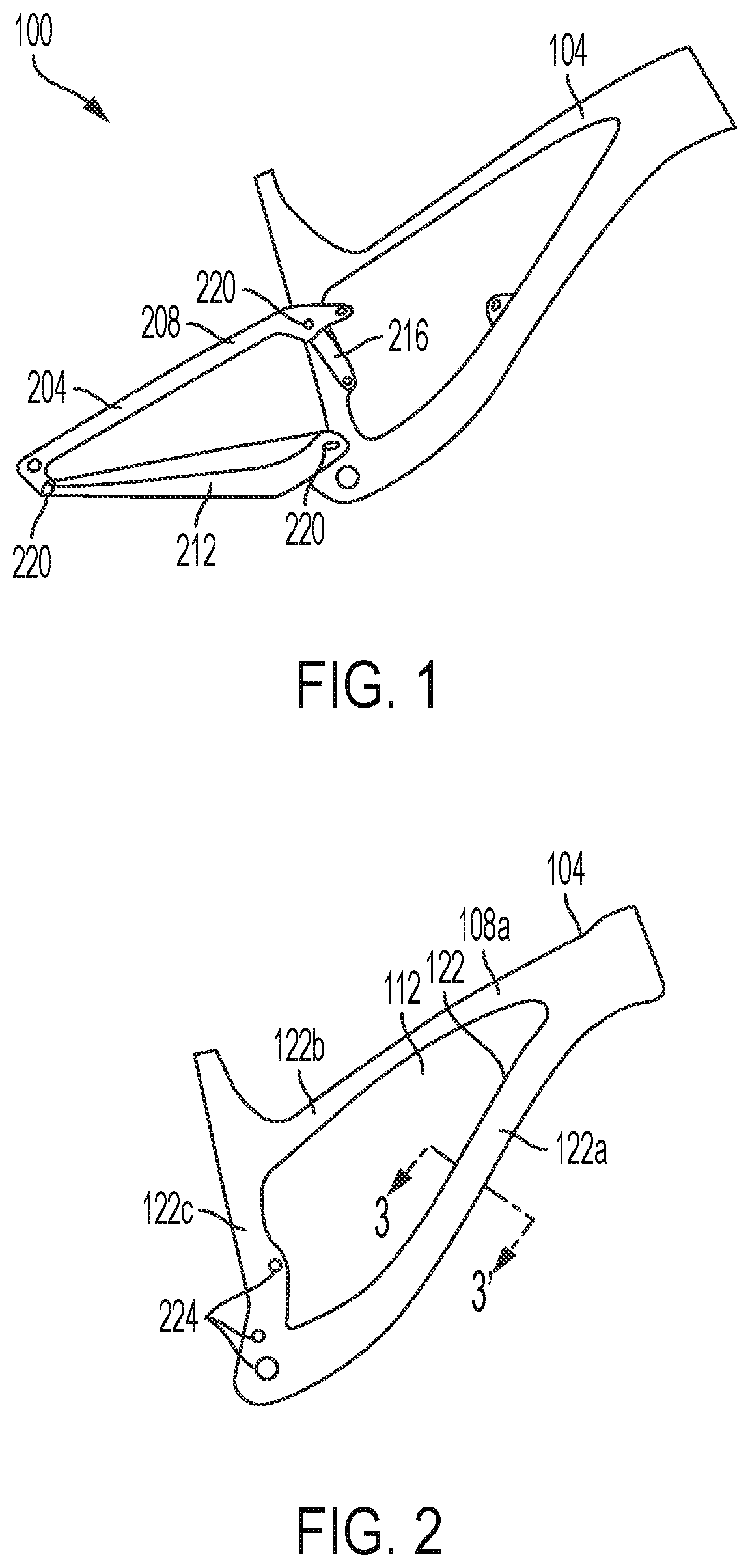 Patent US12365418 Figure 1 – Composite structures and methods of forming composite structures