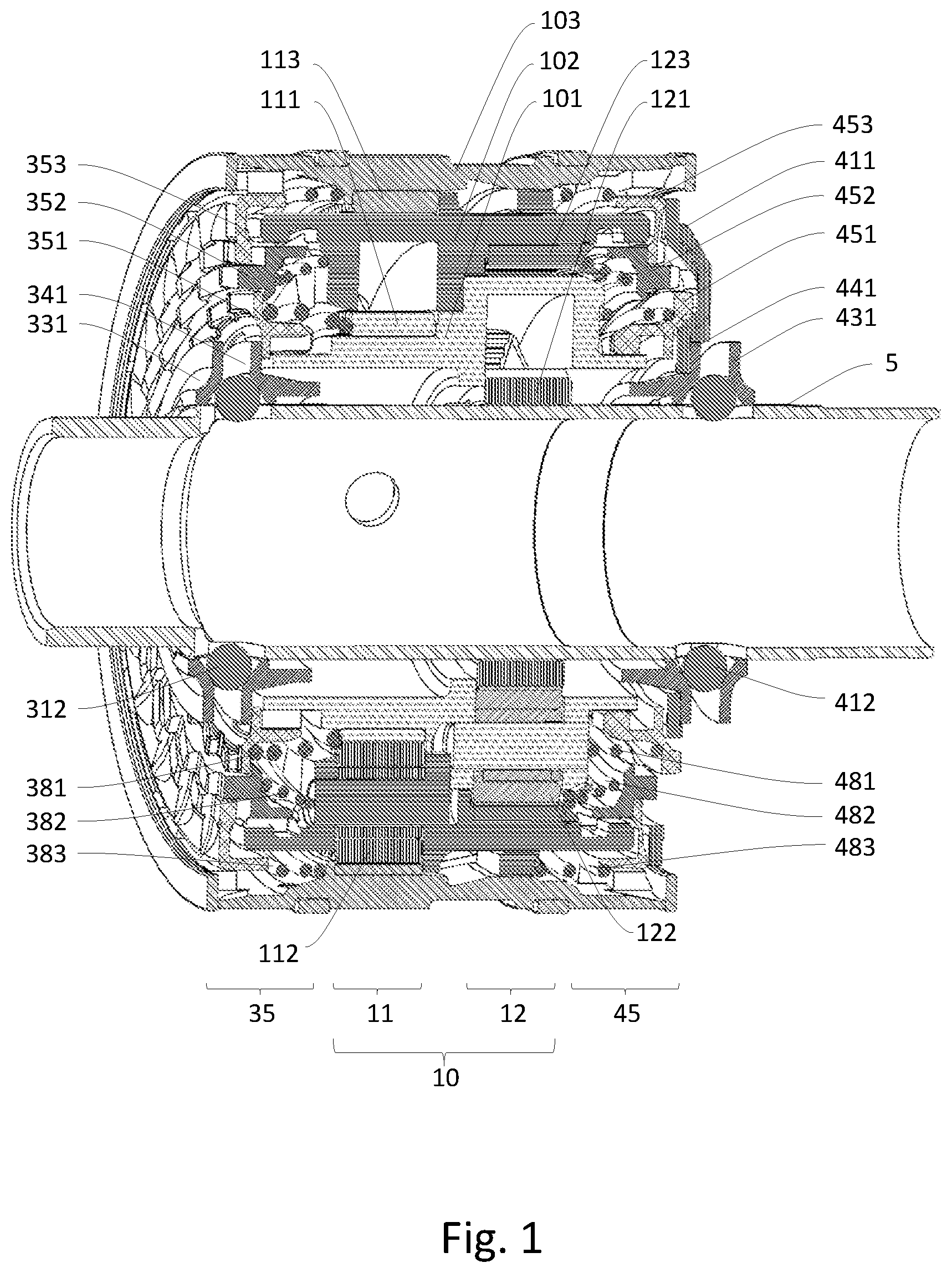 Patent US12365420 Figure 1 – Pedally propelled multi-speed gear system