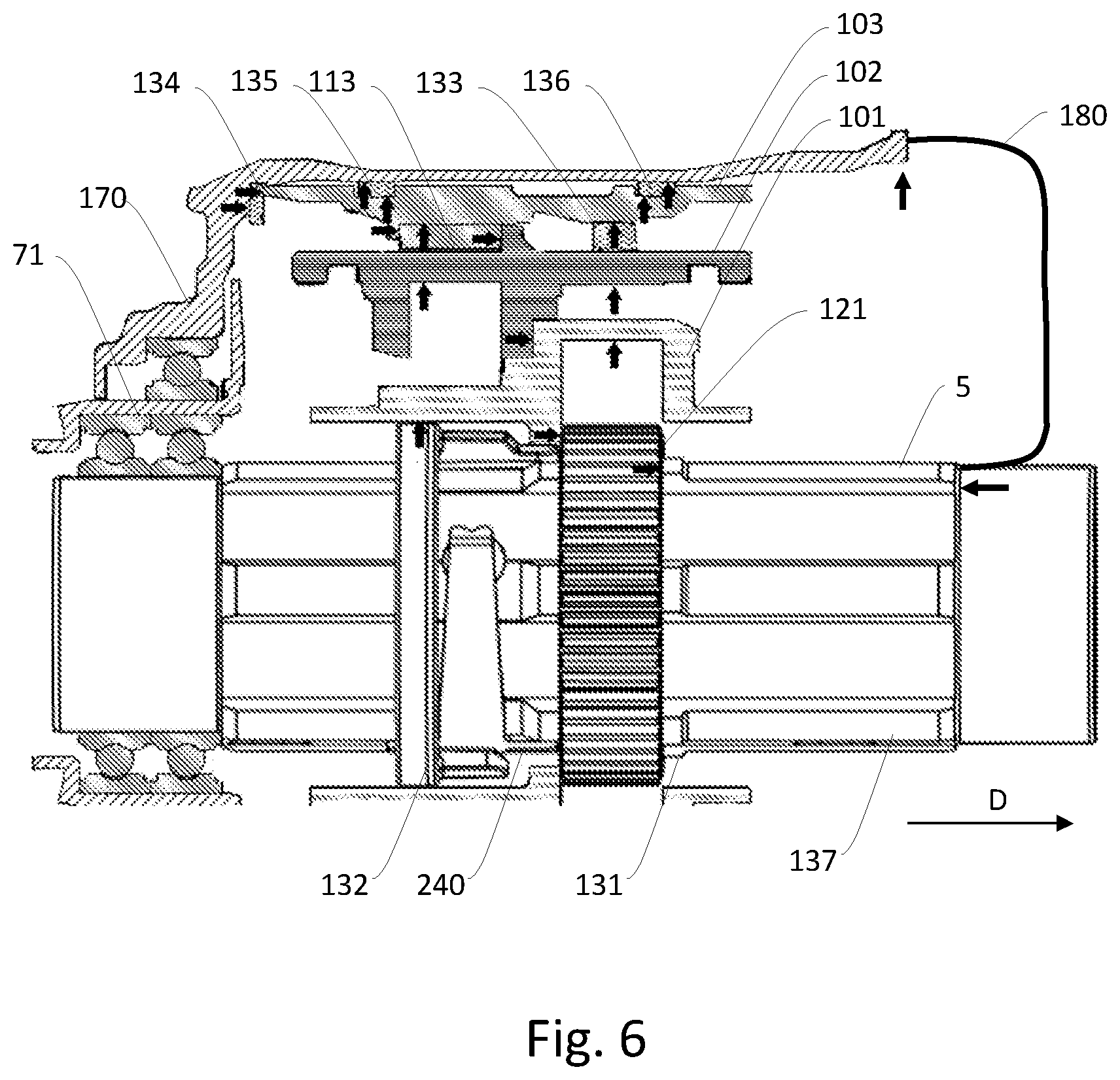 Patent US12365420 Figure 4 – Pedally propelled multi-speed gear system