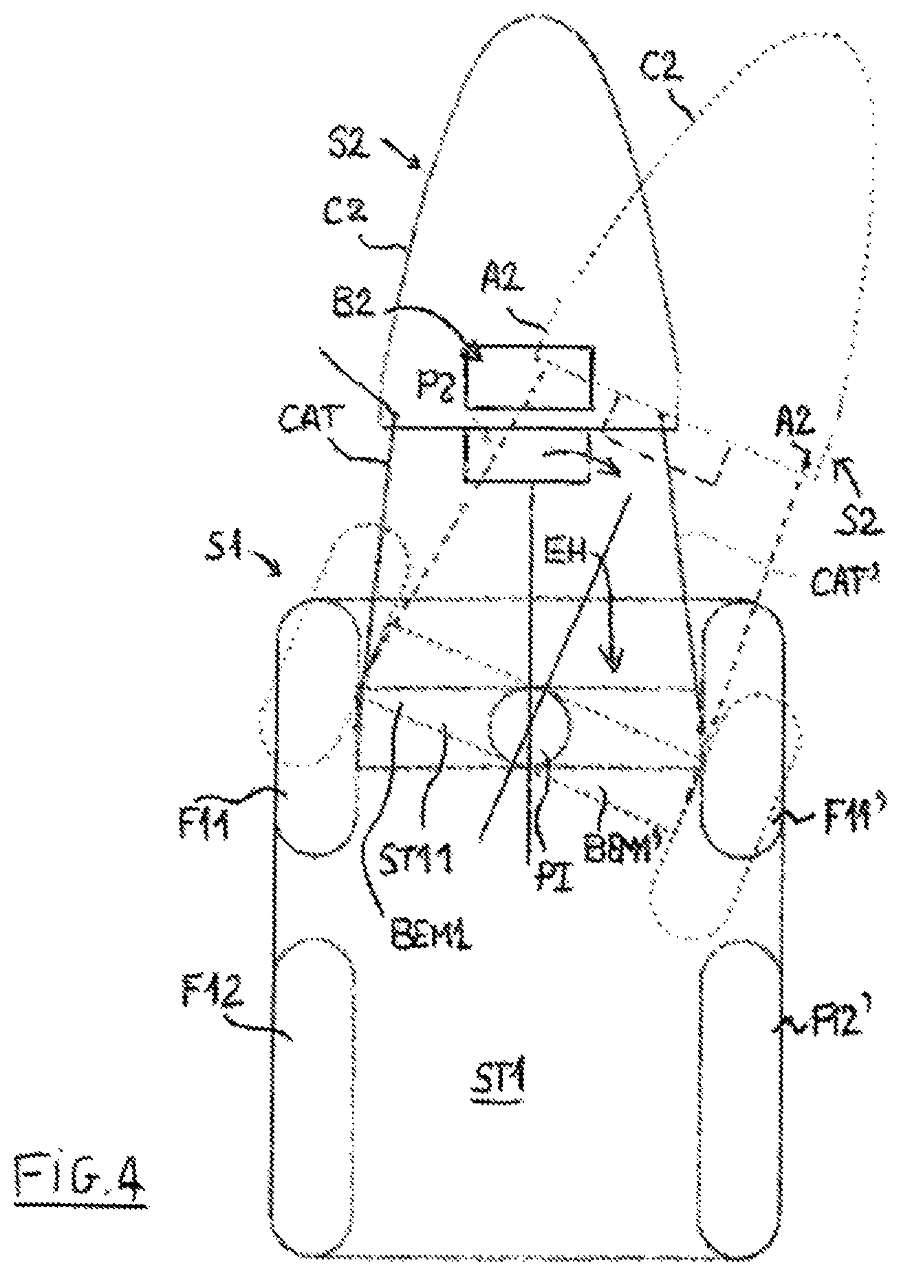 Patent US12365422 Figure 4 – Marine craft