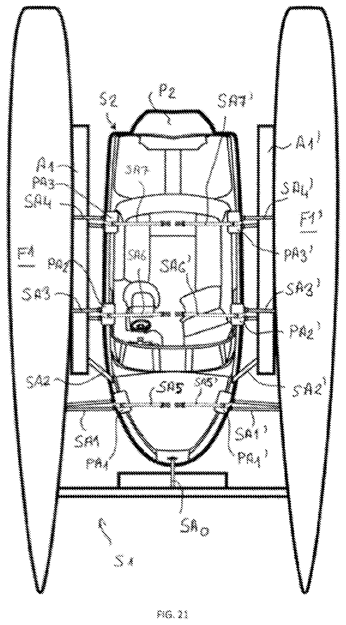 Patent US12365422 Figure 15 – Marine craft