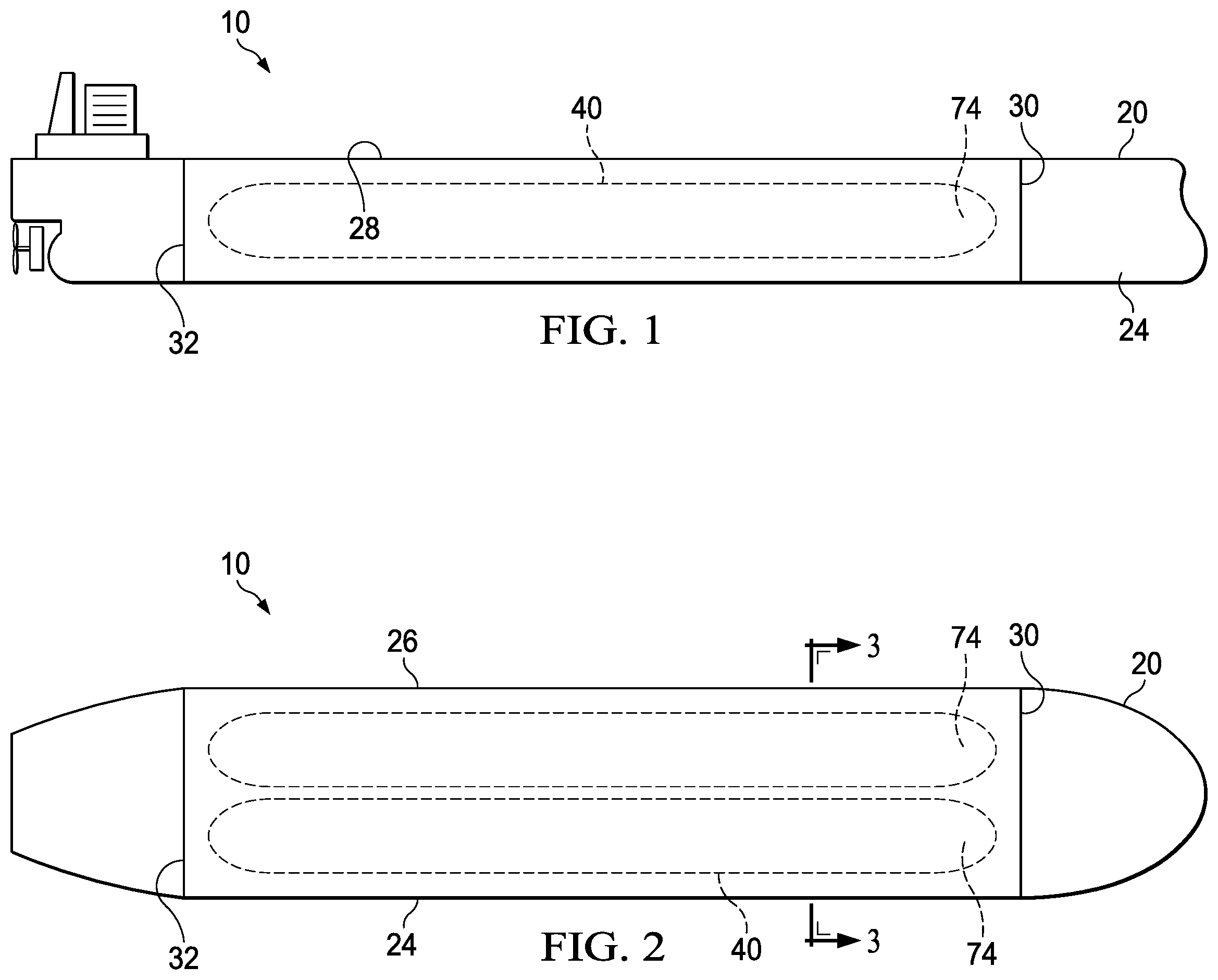 Patent US12365423 Figure 1 – Apparatus for gas storage and transport