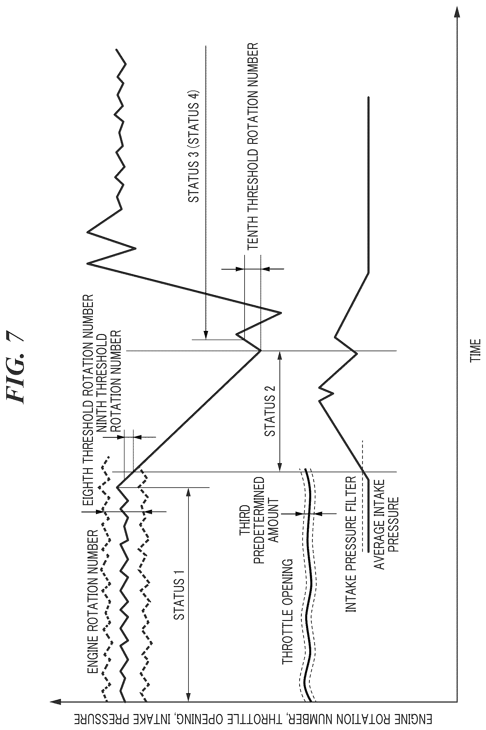 Patent US12365426 Figure 7 – Collision information providing system, collision judging system, and marine vessel