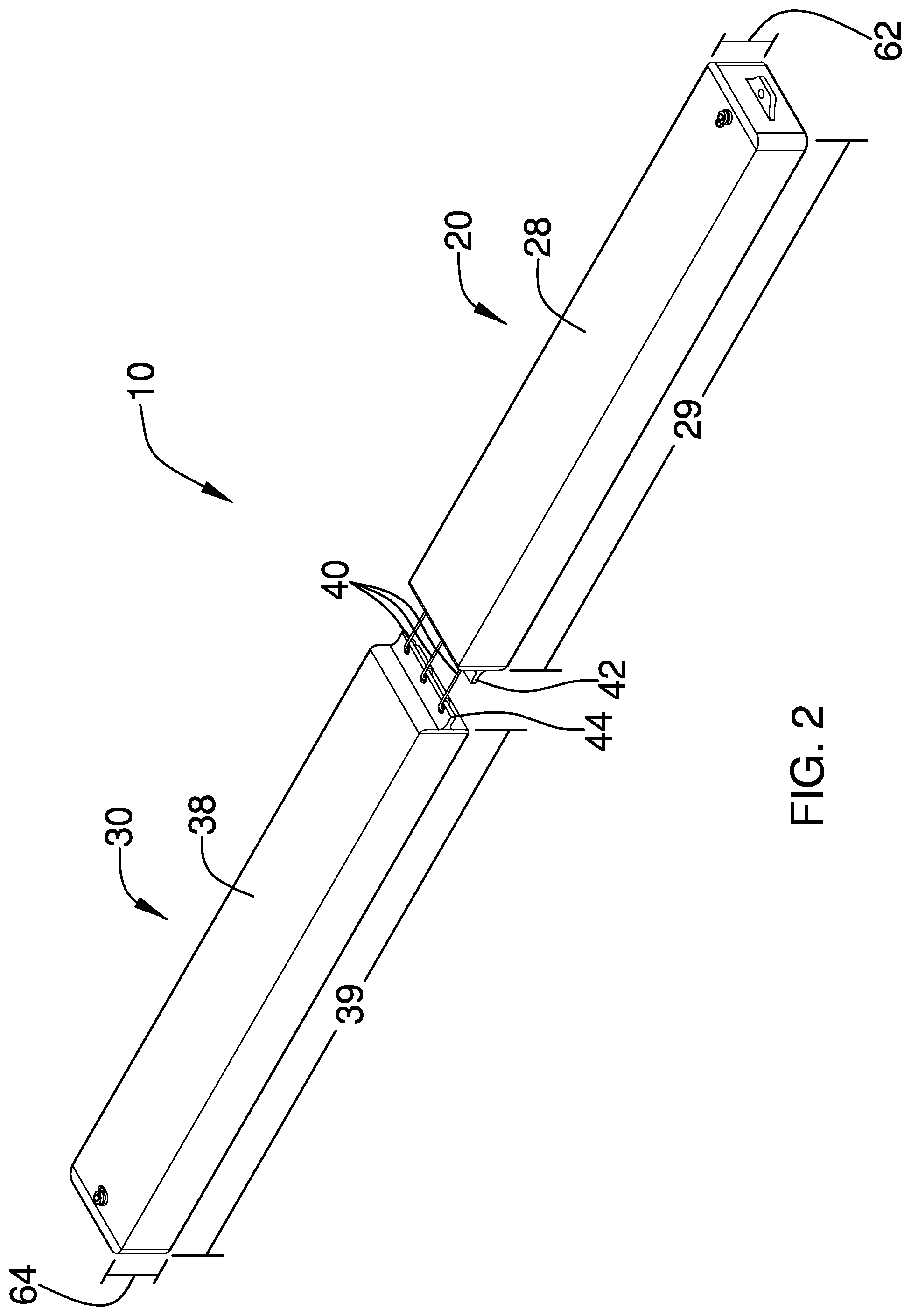 Patent US12365427 Figure 2 – Inflatable lift assembly