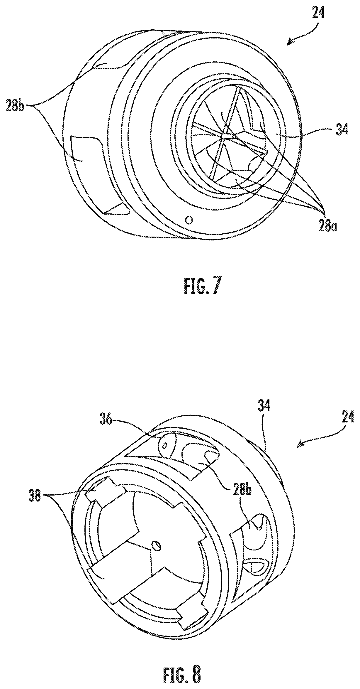Patent US12365432 Figure 5 – Vector control assemblies for underwater vehicles