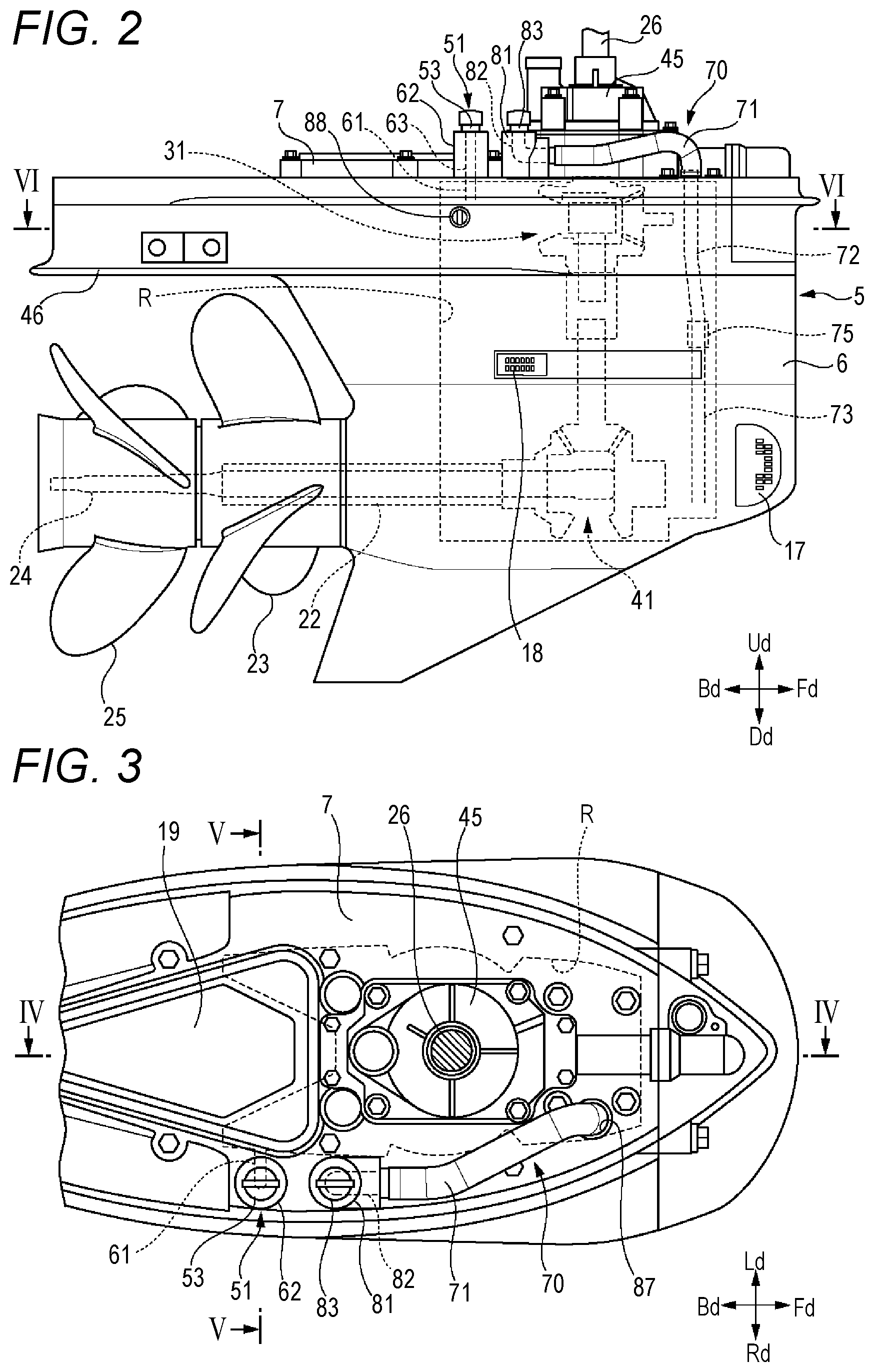 Patent US12365434 Figure 2 – Outboard motor