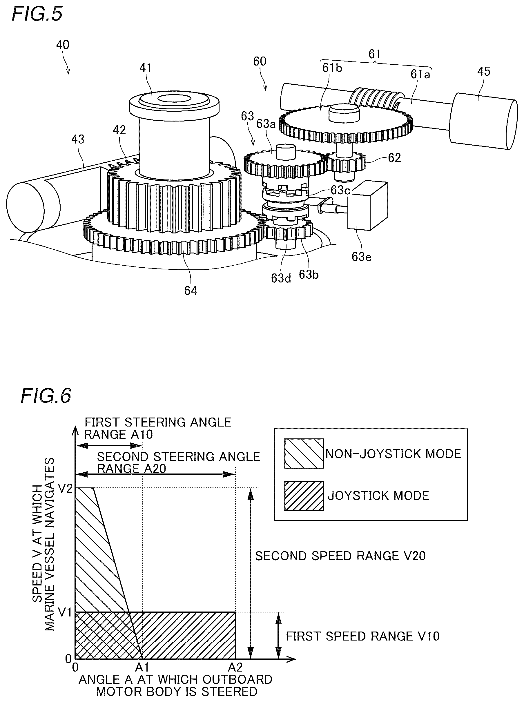 Patent US12365435 Figure 4 – Outboard motor and marine vessel